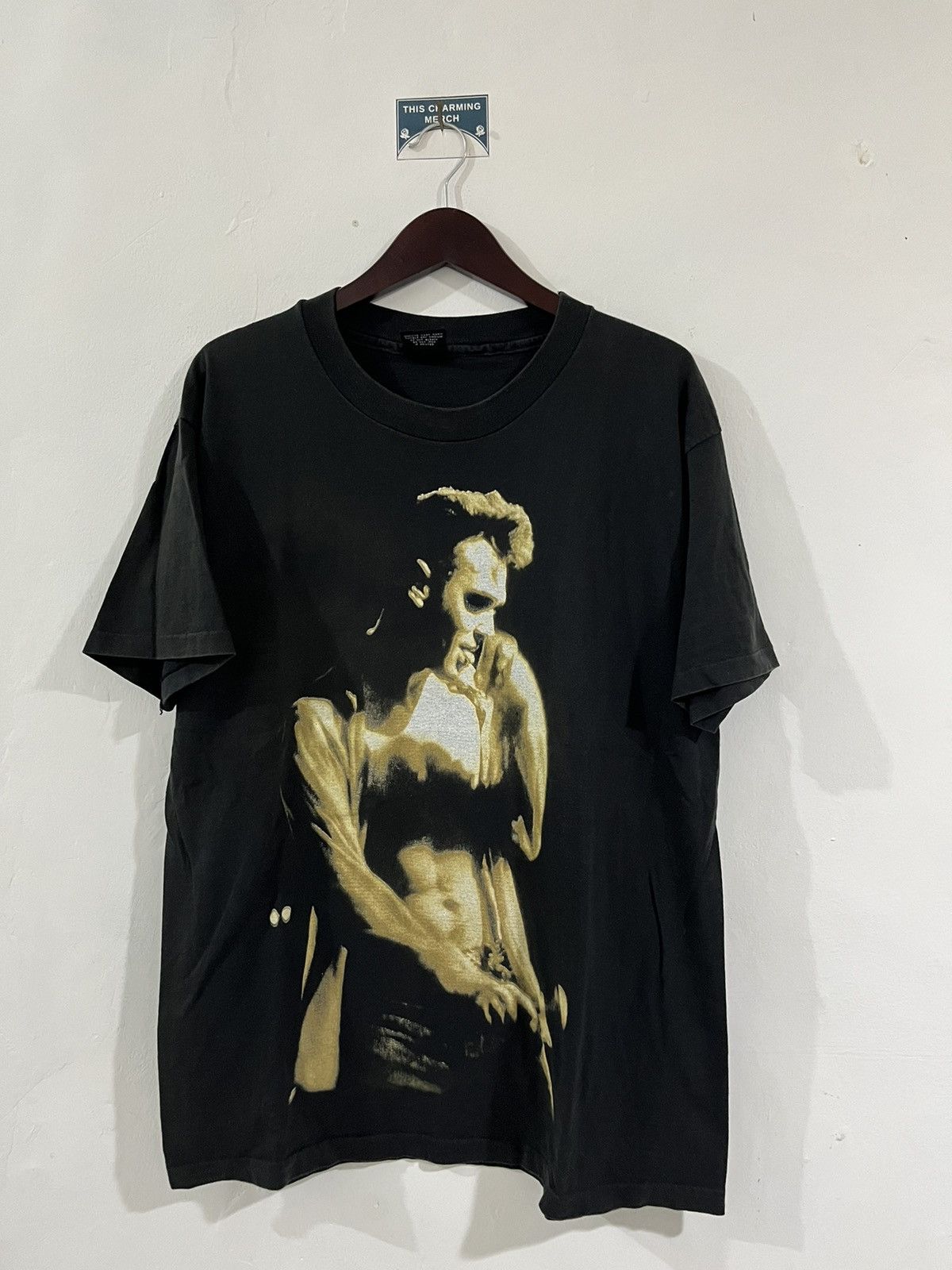 image of Band Tees x Giant Vintage Morrissey Your Arsenal Shirt in Black, Men's (Size XL)