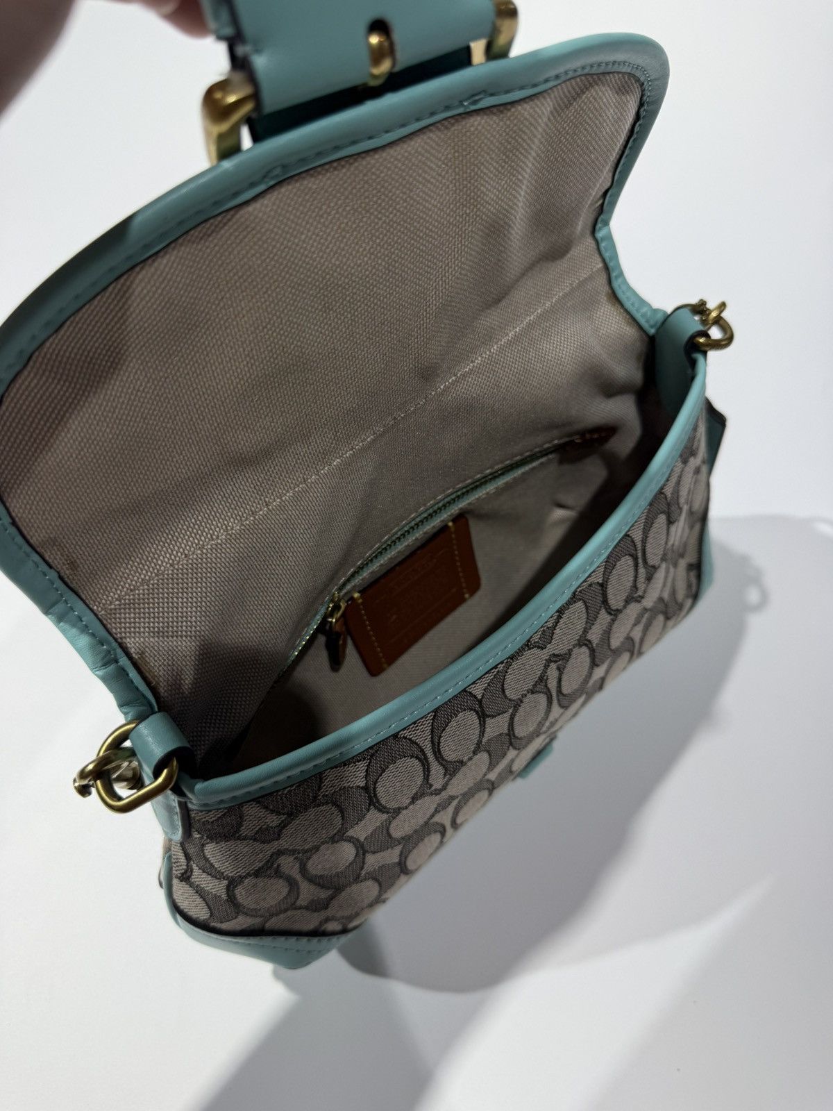 Coach Coach Soho Signature in Jacquard Bag Size ONE SIZE - 9 Thumbnail