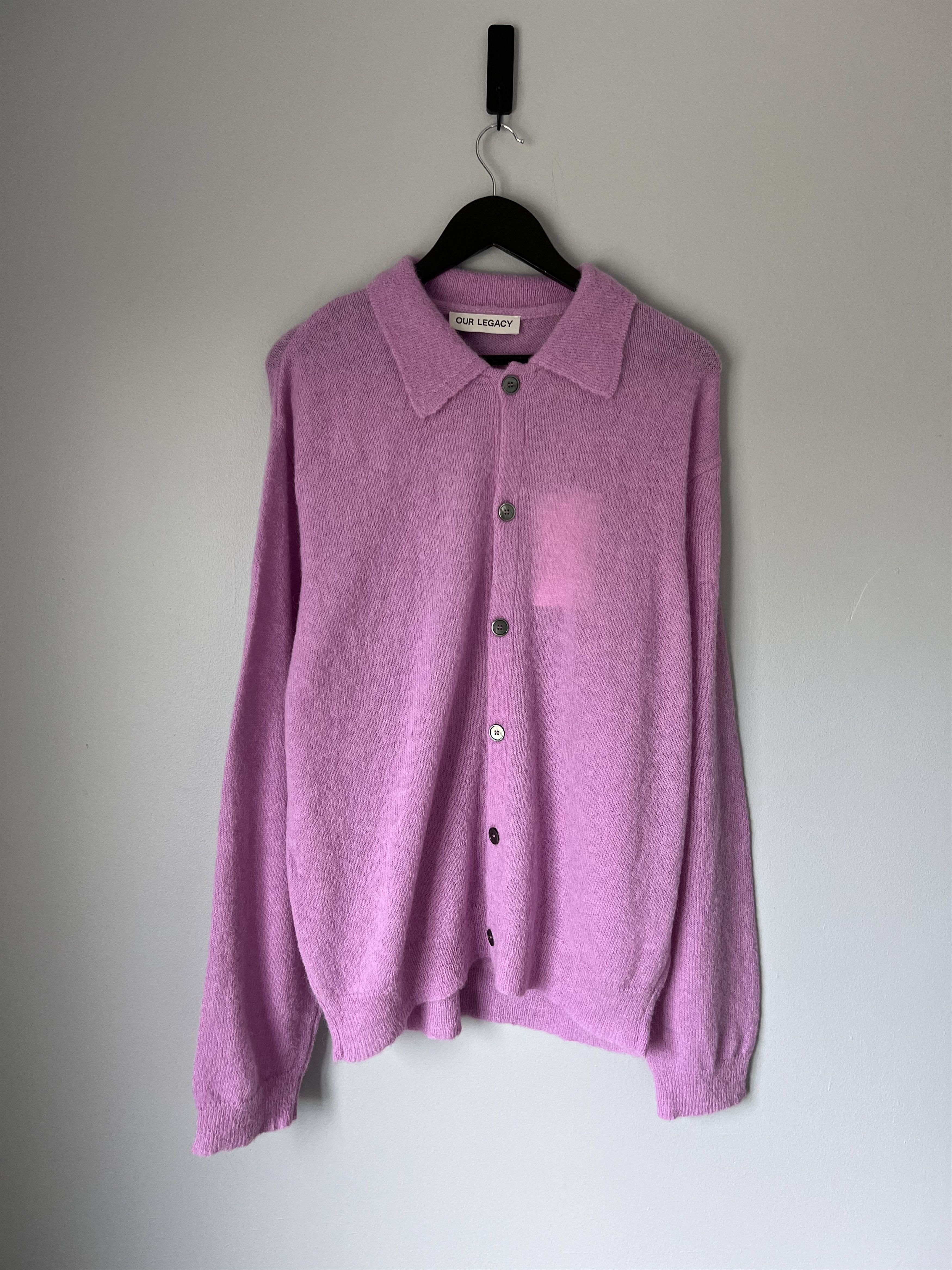 Our Legacy Our Legacy Candyfloss Fuzzy Alpaca Evening Polo