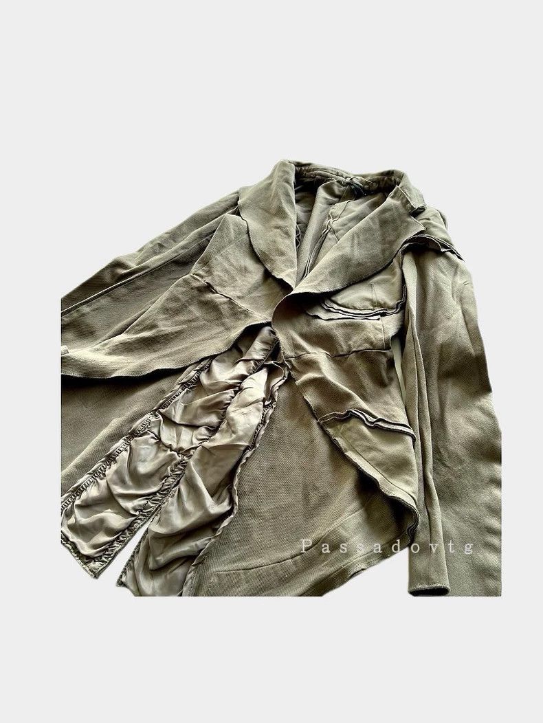 Comme des Garcons Comme Des Garcons Ling dovetail deformed pleated shirt top Size S / US 4 / IT 40 - 2 Thumbnail