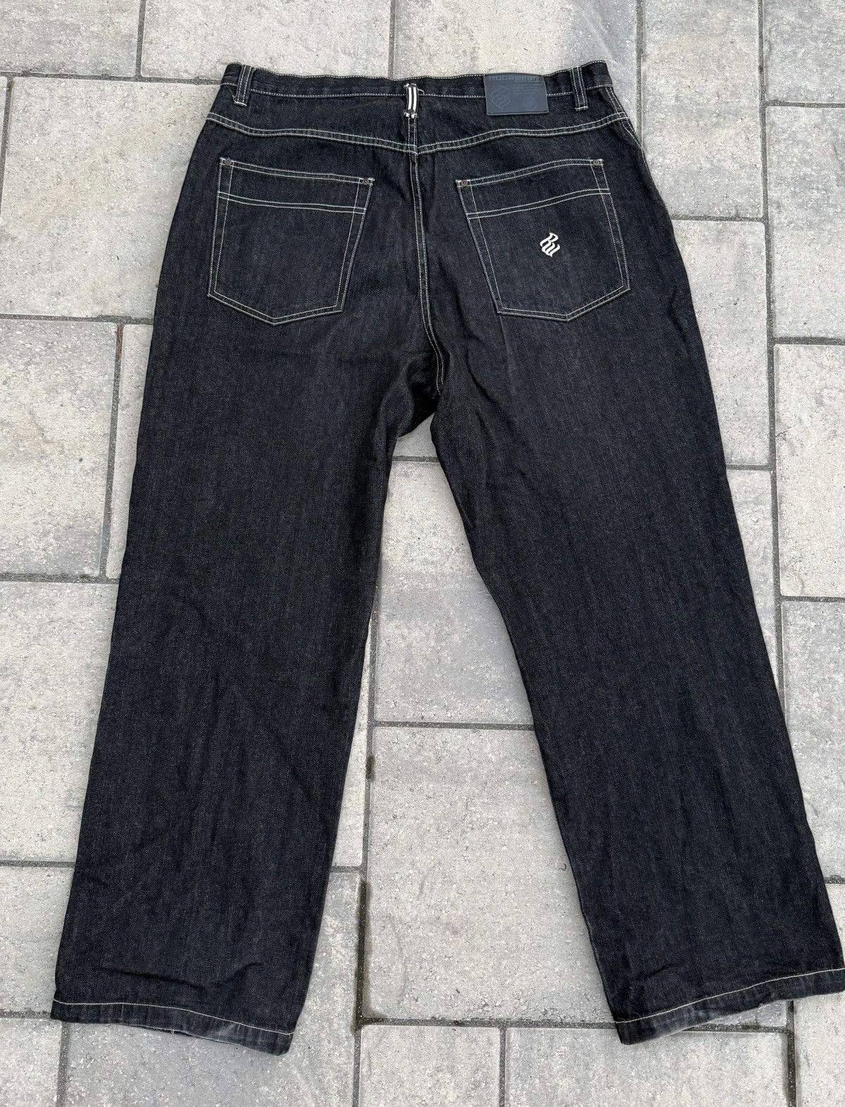 Rocawear Rocawear Black Baggy Denim Size US 40 / EU 56 - 2 Thumbnail