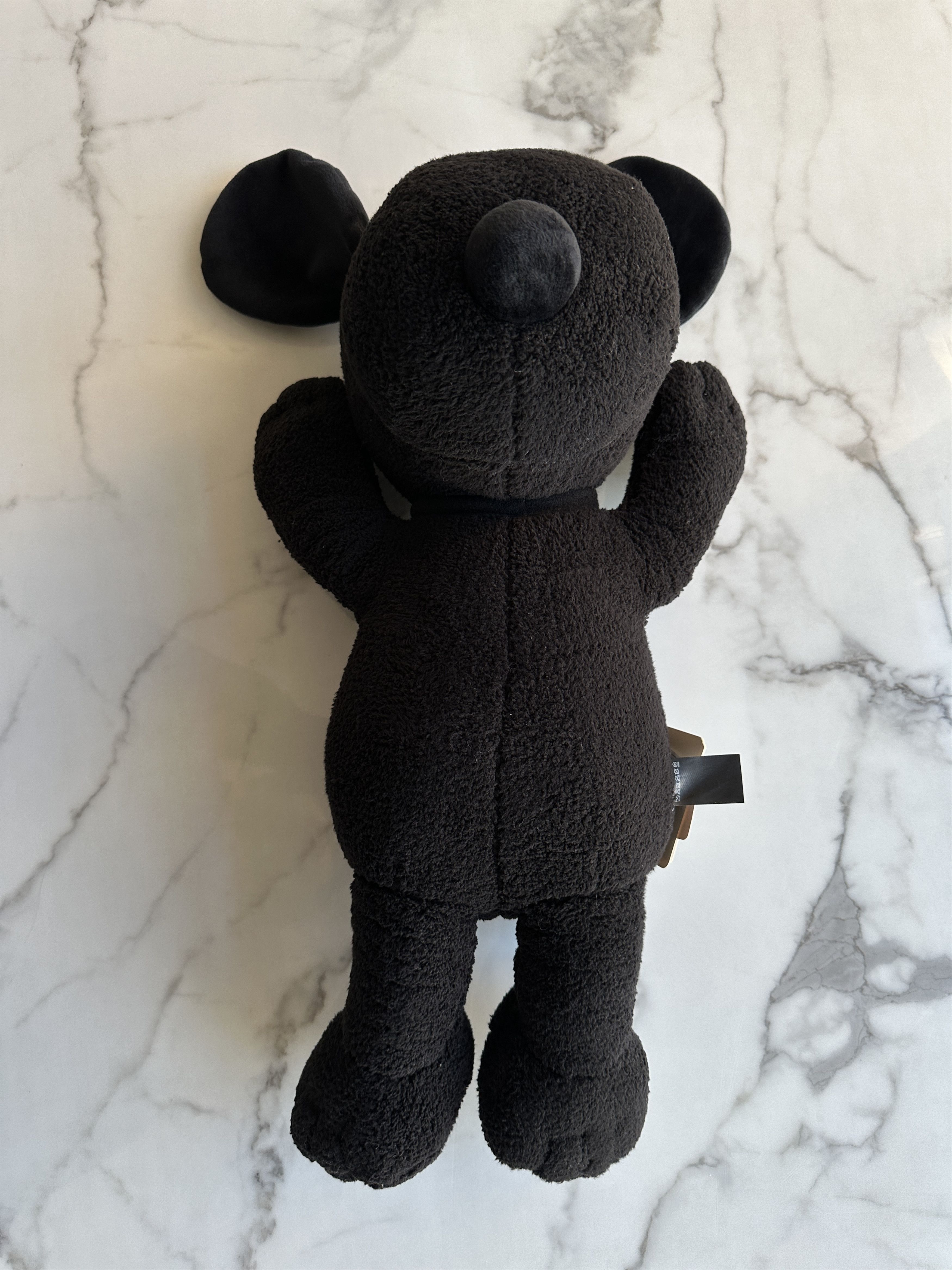 Kaws × Peanuts × Uniqlo 2017 Black Snoopy Plush Toy Large 22" Brand New W Tags Size ONE SIZE - 3 Thumbnail