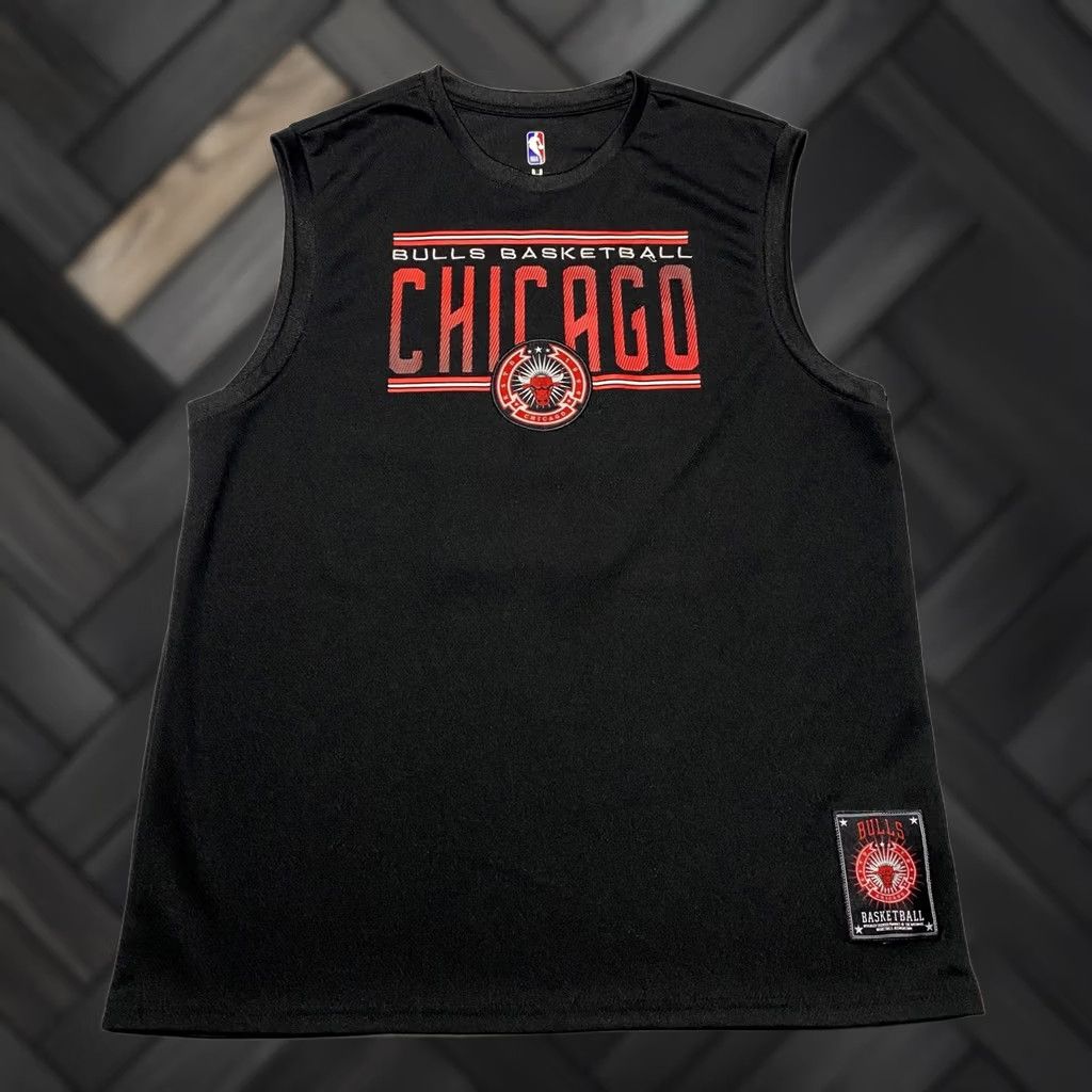 NBA NBA Chicago Bulls DeMar DeRozan 11 Black Sleeveless Basketball Jersey Mens XL Size US XL / EU 56 / 4 - 1 Thumbnail
