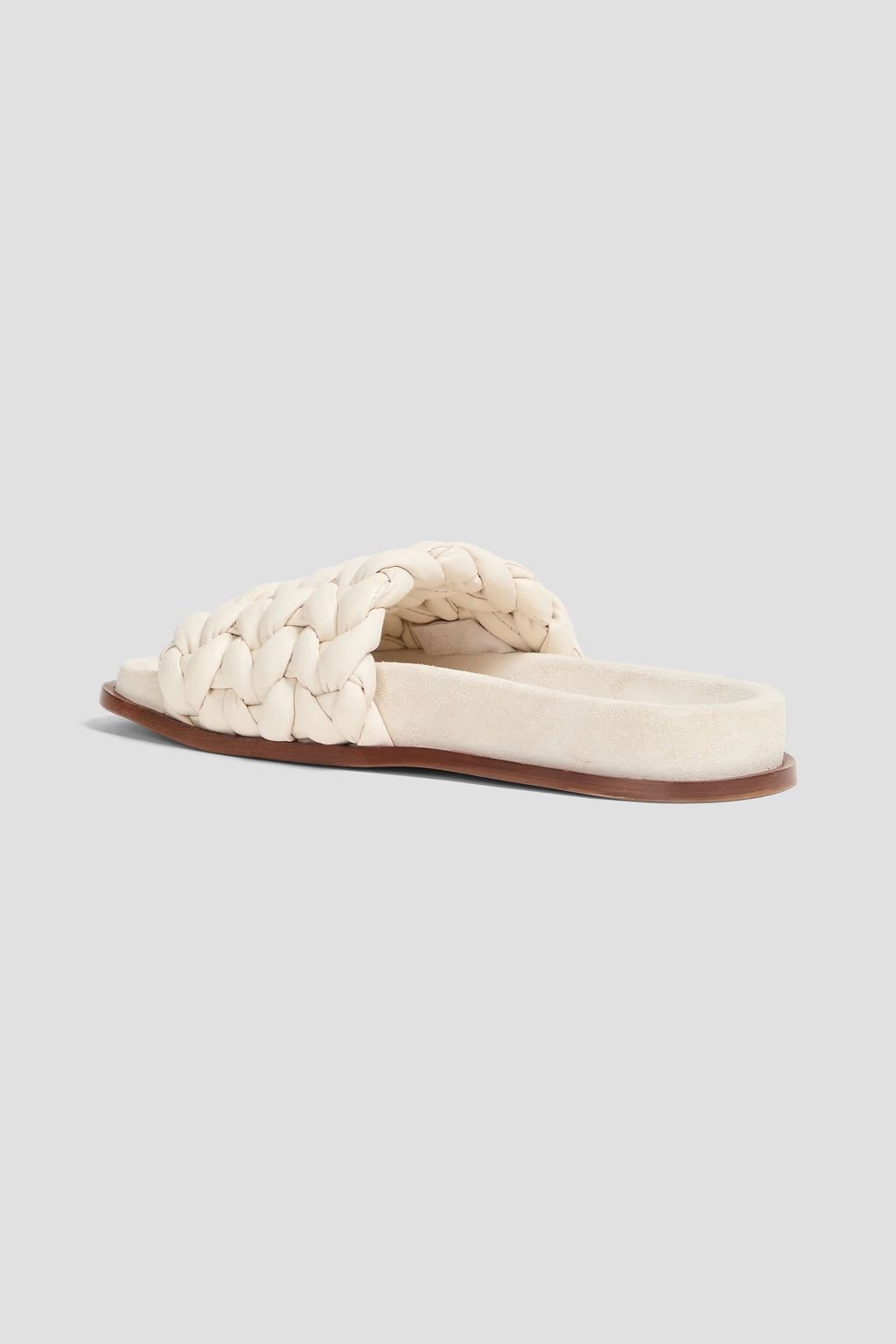 Chloe o1y0825 Leather Slippers in Ivory Size US 5 / IT 35 - 2 Thumbnail