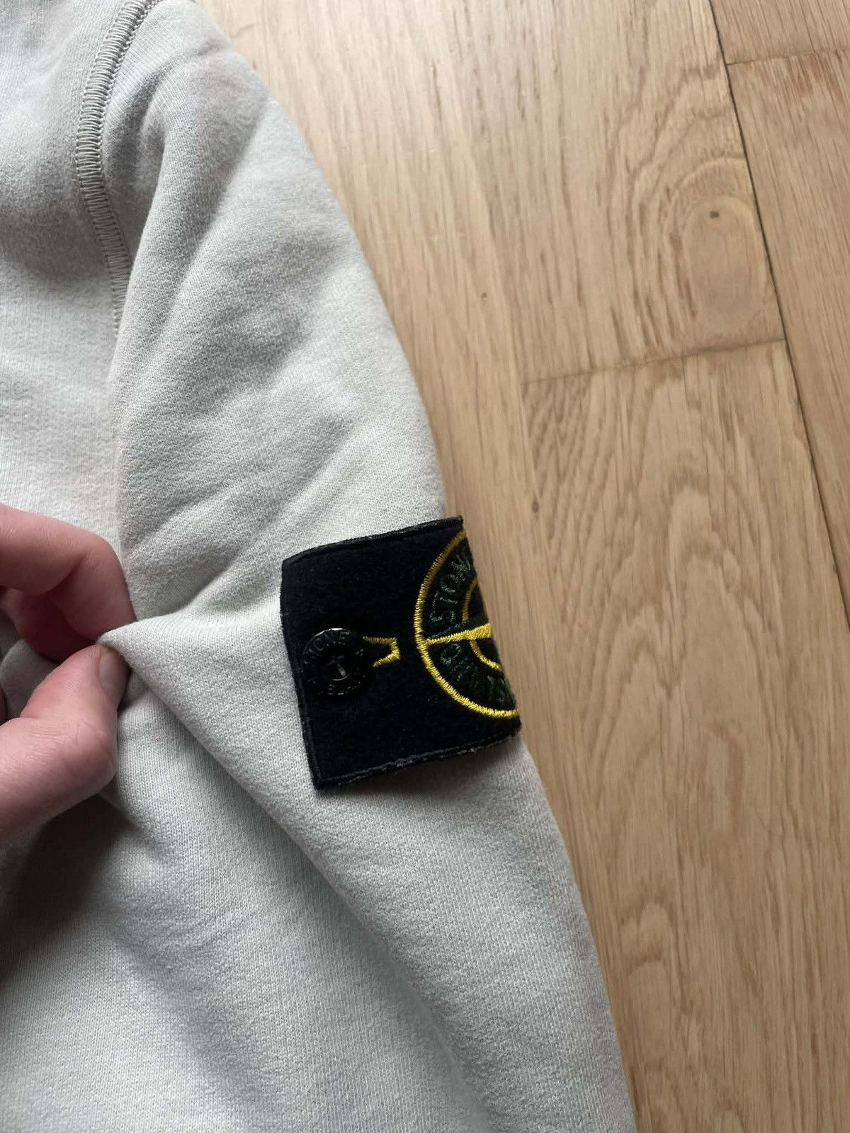 Stone Island Stone island quarter zip half zip with patch LAST DROP Size US L / EU 52-54 / 3 - 6 Thumbnail