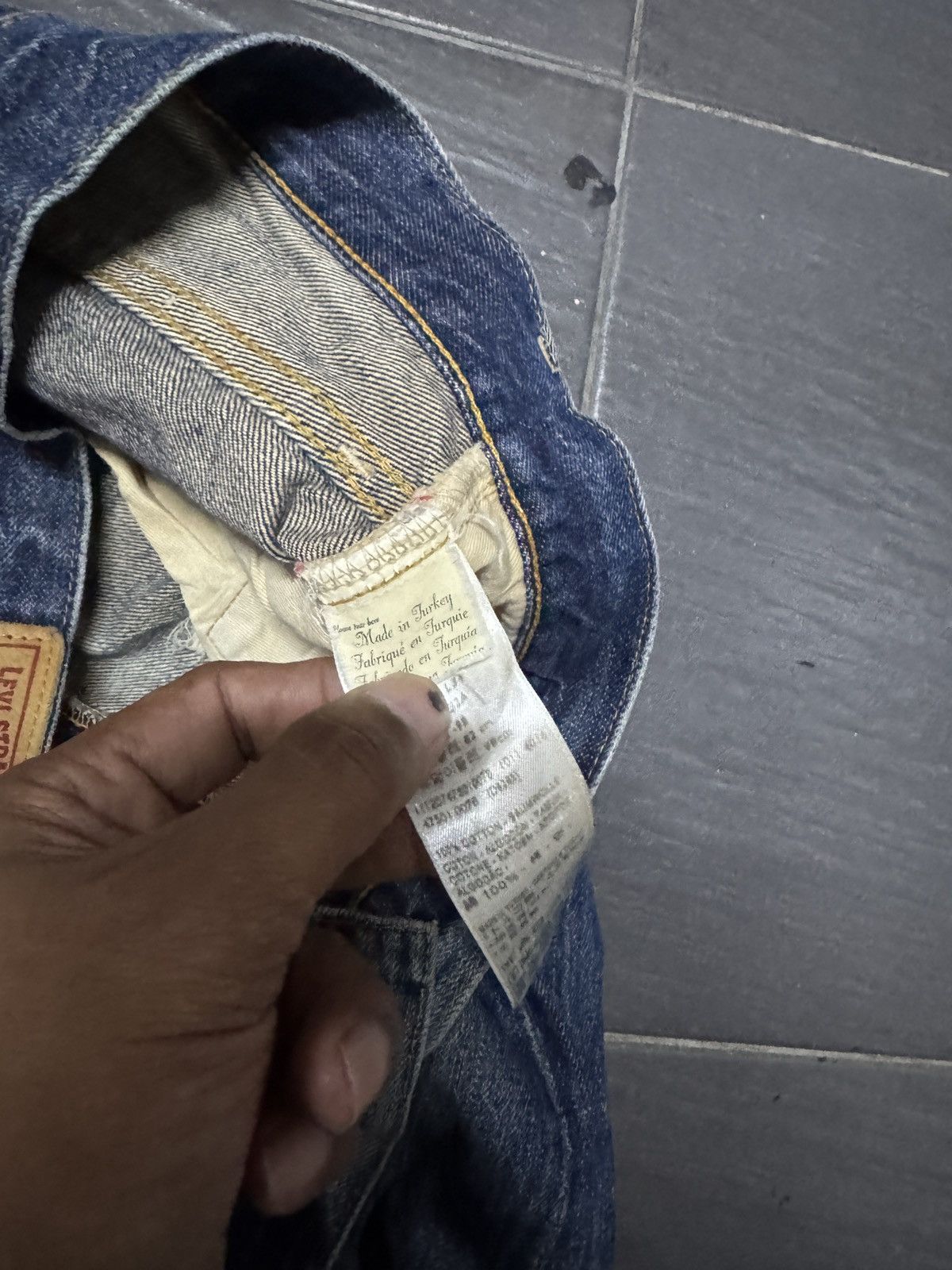 Levi's Vintage Clothing Levis 50XX Big E Jeans Size US 32 / EU 48 - 4 Thumbnail