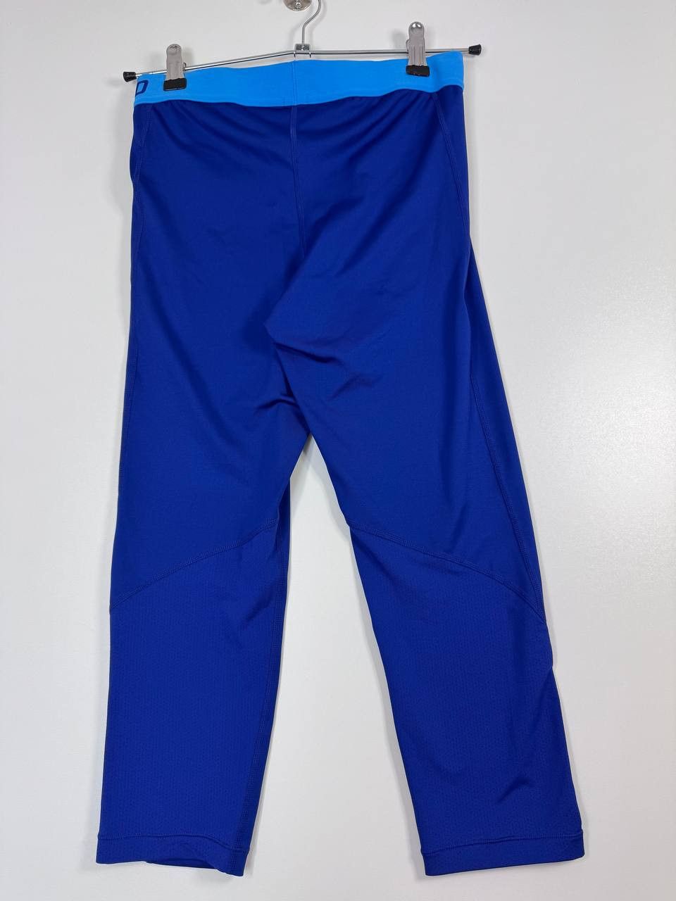 Nike Nike Pro Womens Compression Leggings Blue Cropped Gym M Size 37" - 7 Thumbnail