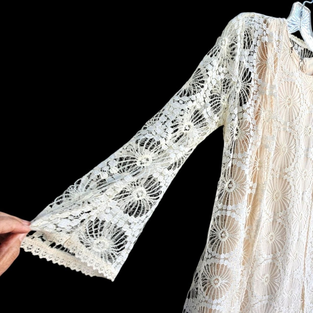 Vintage Vintage 1960s Saba California Lace Dress Set Size S Wedding Size S / US 4 / IT 40 - 6 Thumbnail