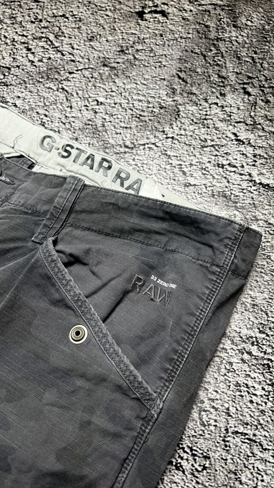 G-Star G-Star cargo camo space rovic belt pants 33x32 Size US 33 - 3 Thumbnail