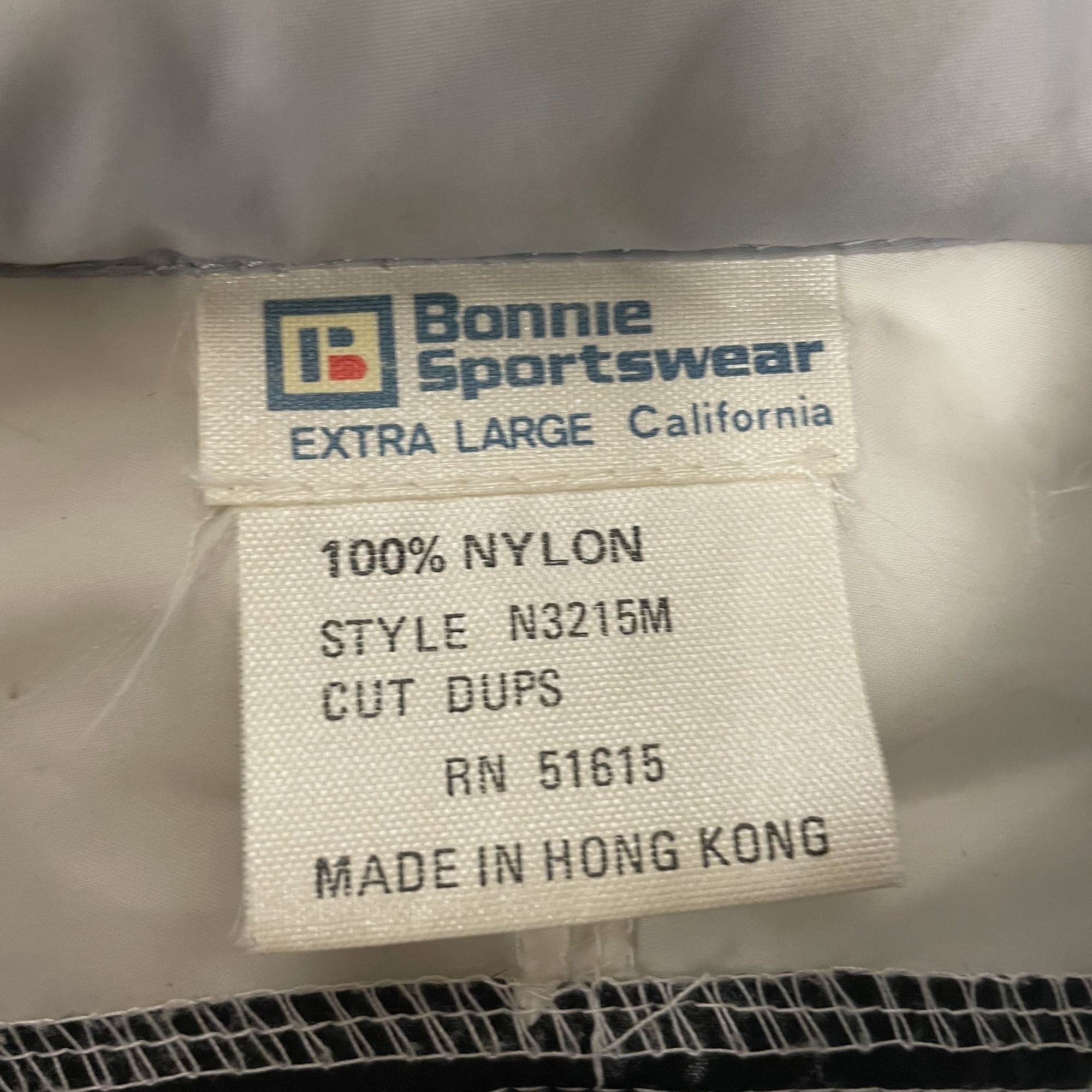 Other Vtg Bonnie Sportswear Nylon COLORBLOCK Hooded Windbreaker Size US XL / EU 56 / 4 - 4 Thumbnail