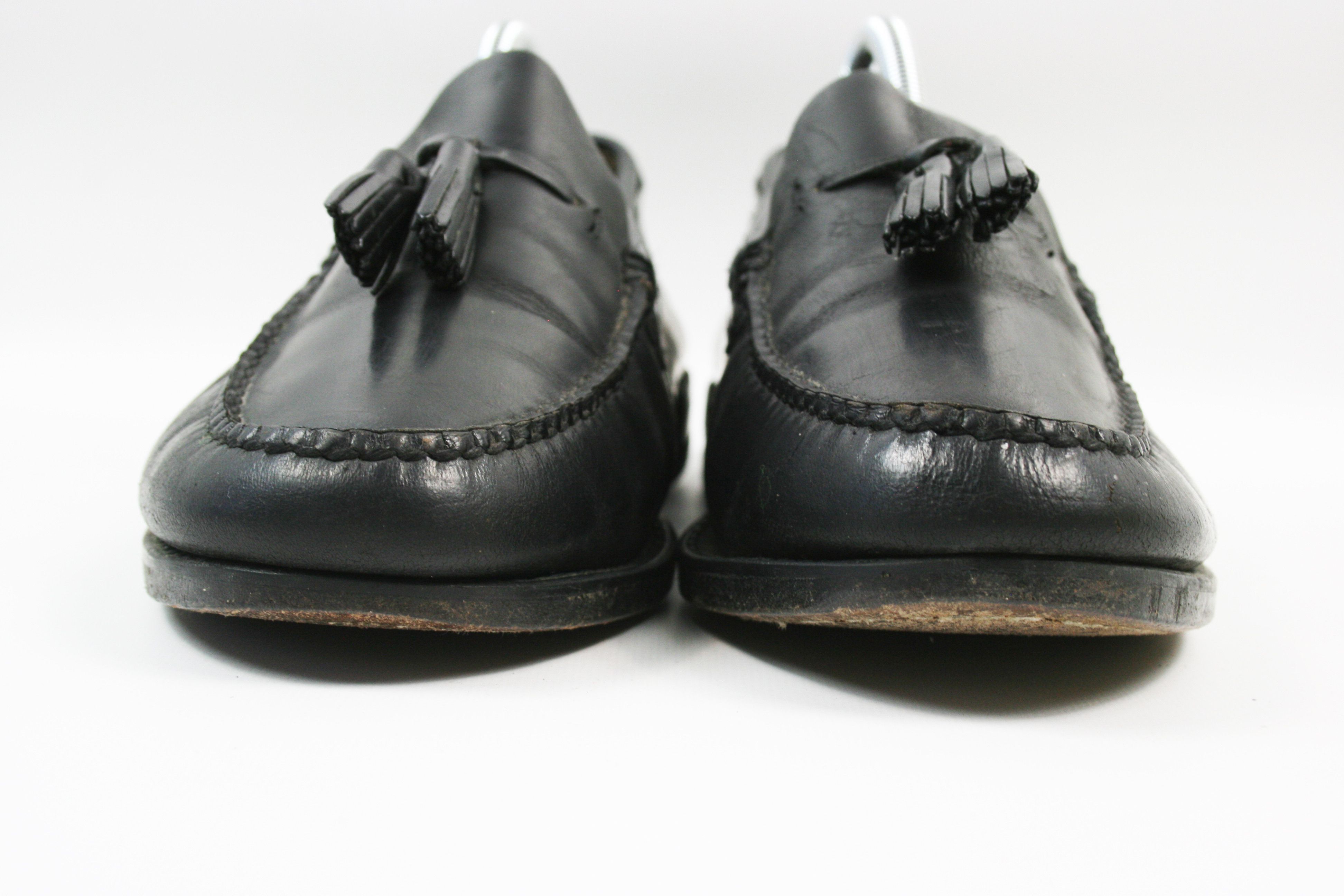 G.H. Bass & Co. 00S Weejuns Tassel Kittens Leather Loafers Vintage Size US 9 / EU 42 - 3 Thumbnail