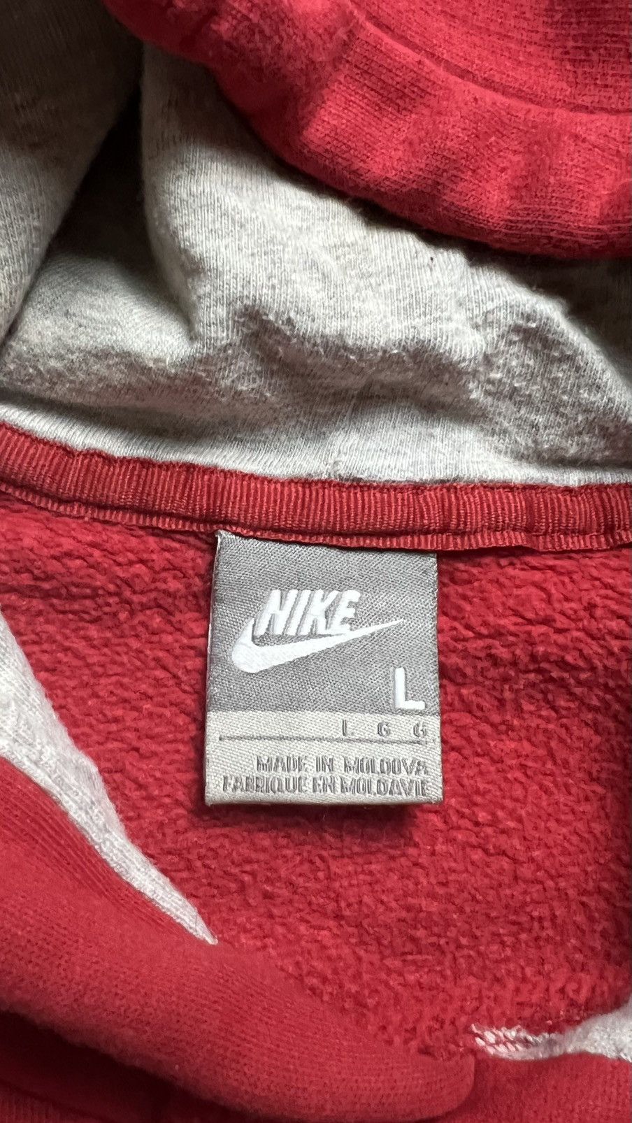 Nike Nike vintage 90’s Y2K embriodered spellout hoodie Size US L / EU 52-54 / 3 - 5 Thumbnail