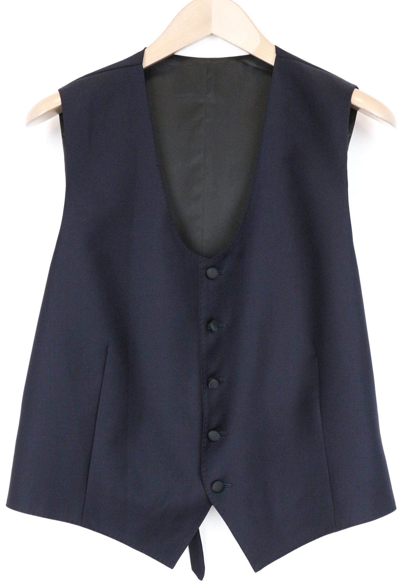 Suitsupply FERRARA UK42S Navy Wool Waistcoat Suit 75156 Size 42S - 2 Thumbnail