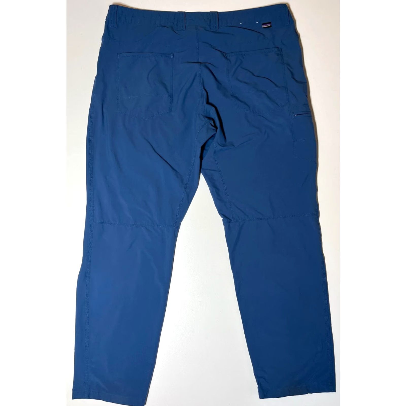 Patagonia Patagonia Men's Quandary Pants 55175 Hiking Outdoors Size 40 Blue Cotton Blend 31.5in Inseam Regular Pants Mens Size US 40 / EU 56 - 2 Thumbnail