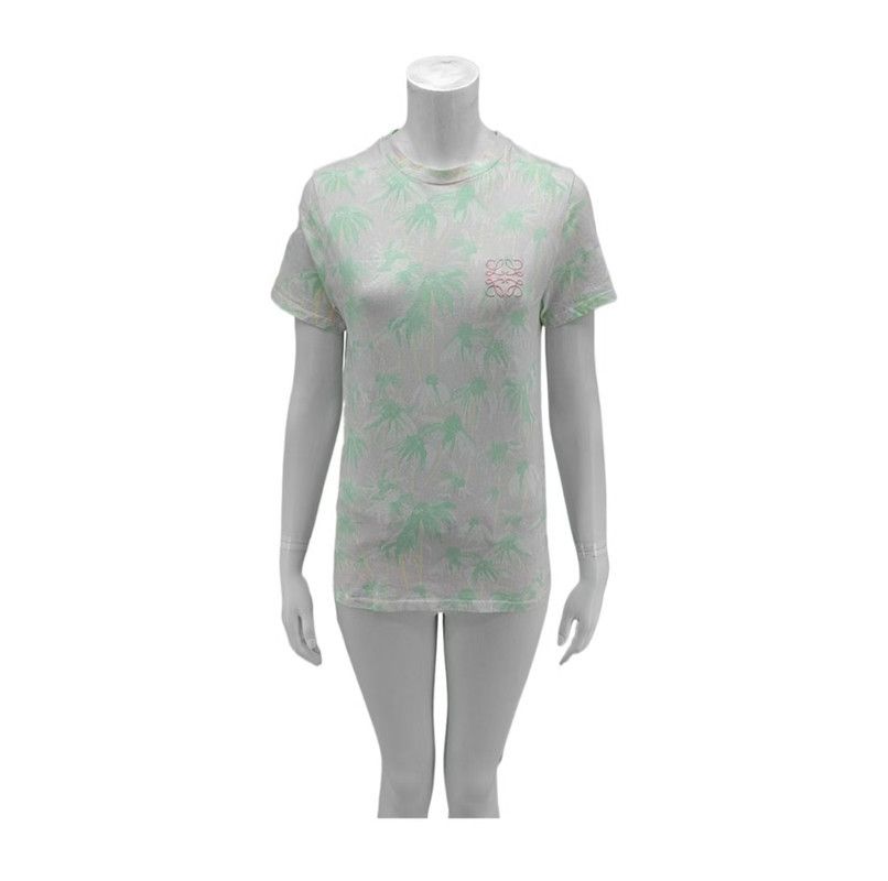 Loewe Loewe Summer Multi-Color Cotton T-Shirt 0089 Size S / US 4 / IT 40 - 1 Thumbnail