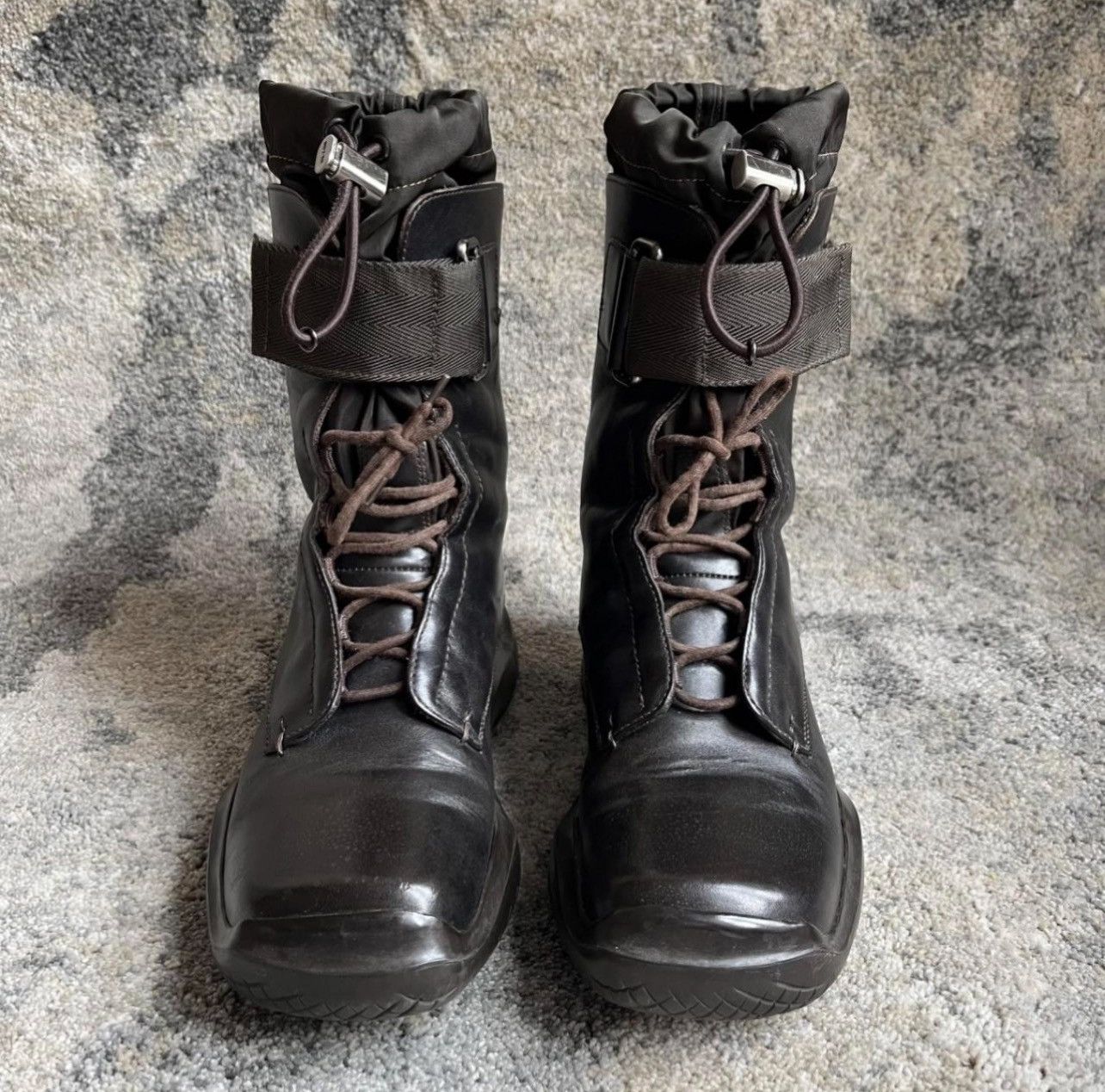 Prada FW99 runway men’s prada boots Size US 7.5 / EU 40-41 - 1 Thumbnail