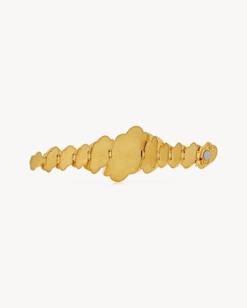 Saint Laurent Paris o1s1wg110126 790160 Size: OS / Tornado Bracelet in Metal Size ONE SIZE - 5 Thumbnail