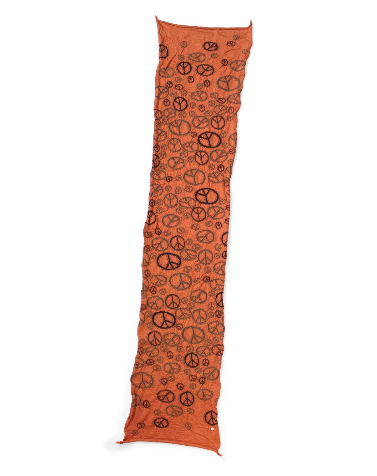 Kapital Kapital Wool Happy peace mark muffler scarf Size ONE SIZE - 1 Preview