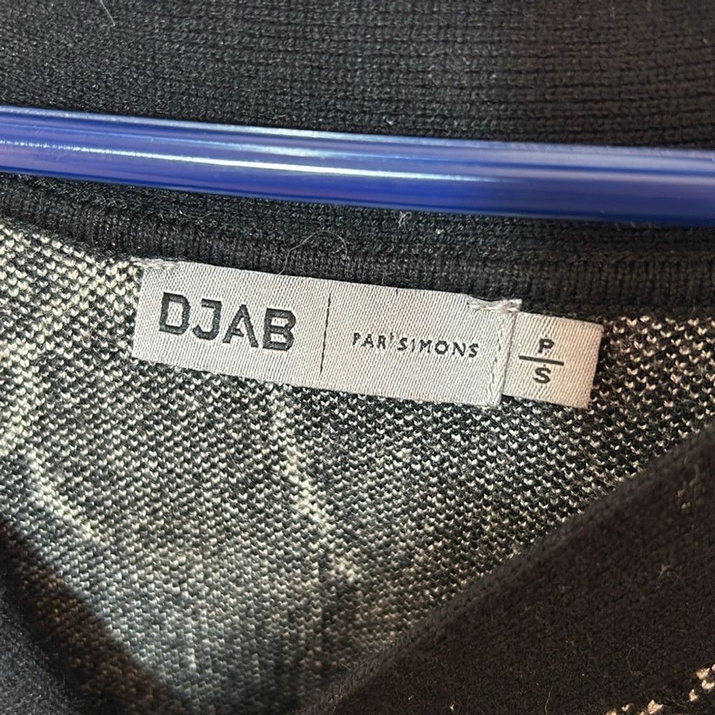 Djab DJAB by Simon's Black and Cream Men's nature theme abstract Size US S / EU 44-46 / 1 - 2 Thumbnail