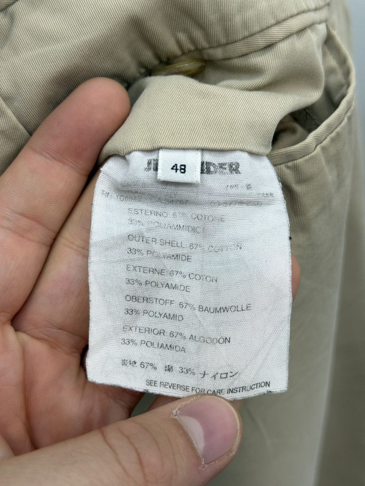 Jil Sander Jil Sander by Raf Simons Chino Pants Size US 32 / EU 48 - 13 Thumbnail