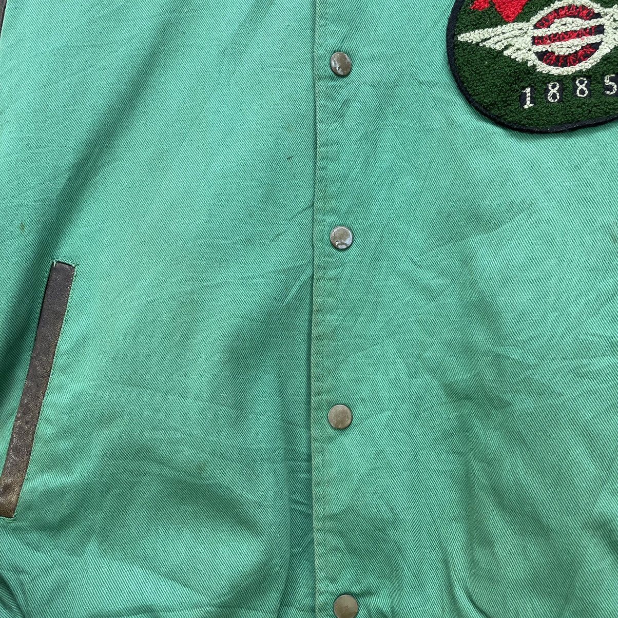 Japanese Brand Varsity Zipper Commano Garment Officer 1885 Letterman Size US M / EU 48-50 / 2 - 13 Thumbnail