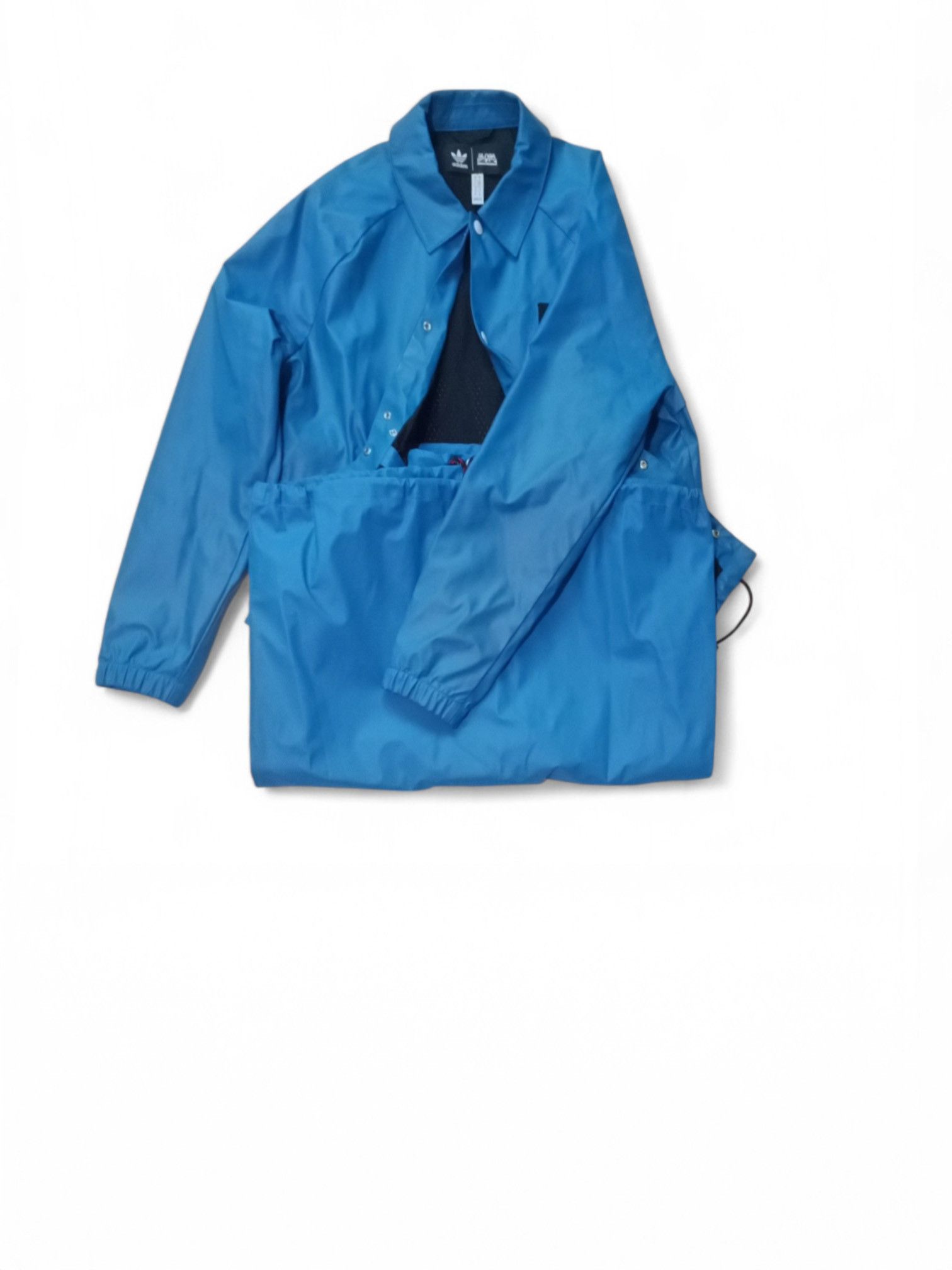 Adidas OLIVIA OBLANC x KENDALL JENNER FW18 TRENCH COAT BLUE Size S / US 4 / IT 40 - 10 Thumbnail