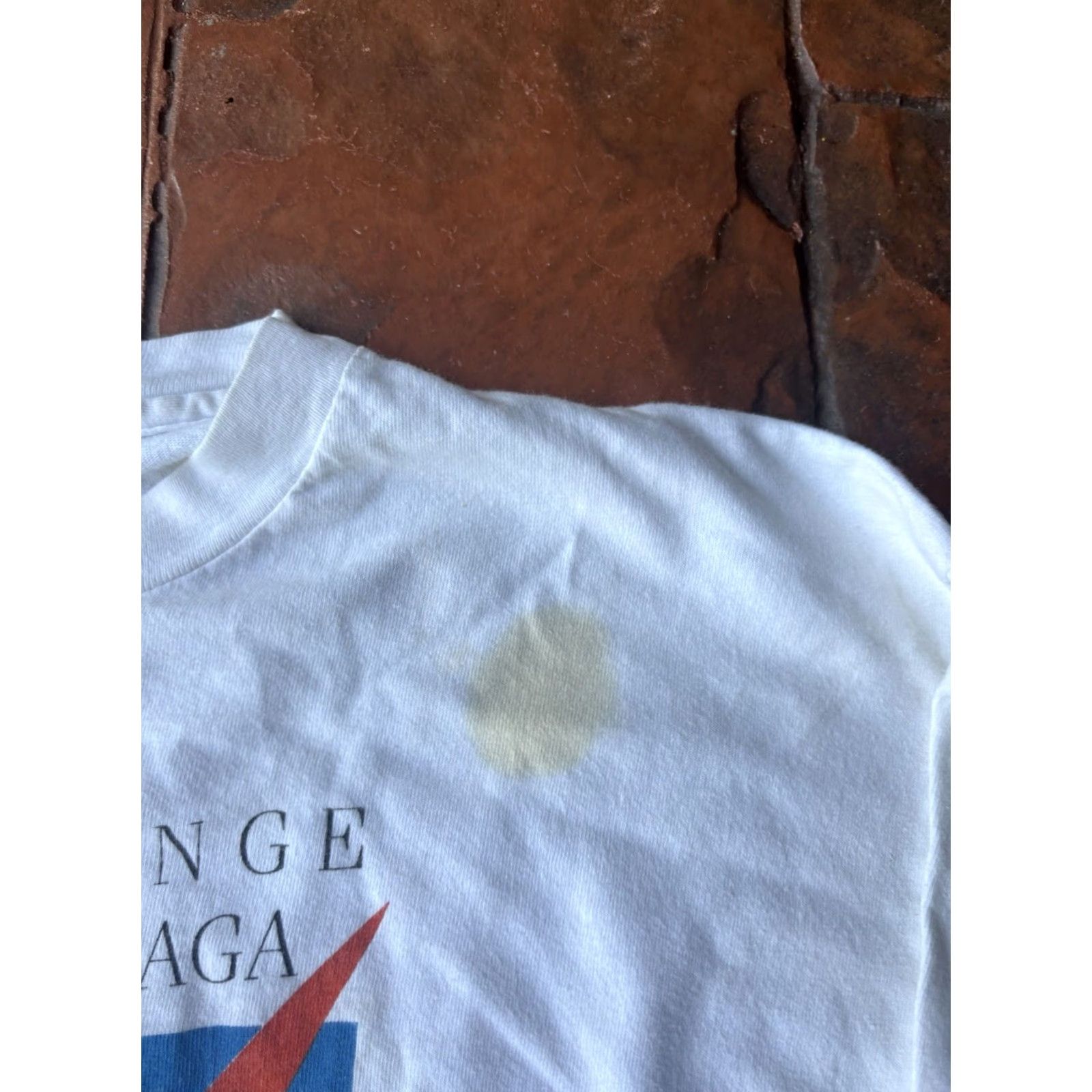 Hanes VINTAGE Hanes White Water Rafting T-Shirt XL Men Crew Neck Short Sleeve Nike? Size US XL / EU 56 / 4 - 4 Thumbnail