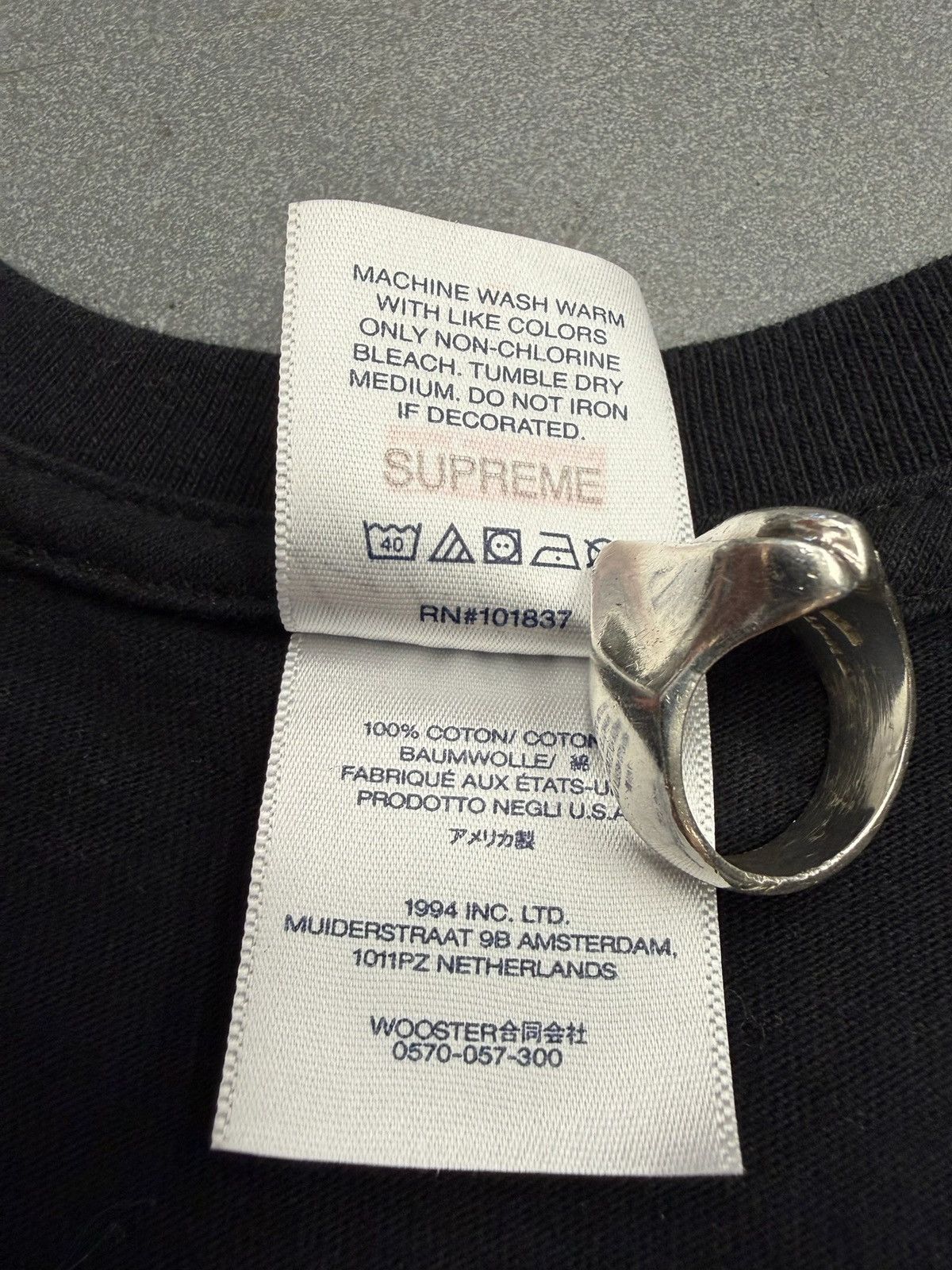 Supreme FW22 Supreme Yohji Yamamoto Pumpkin Tee Size US L / EU 52-54 / 3 - 5 Thumbnail