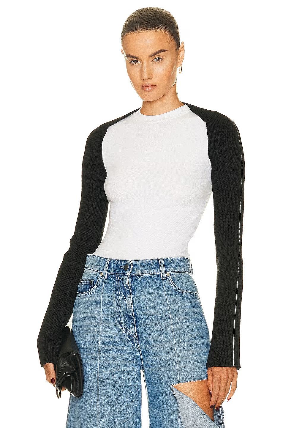 Peter Do $515 Peter Do S/XS Knit Sleeves Size ONE SIZE - 1 Thumbnail