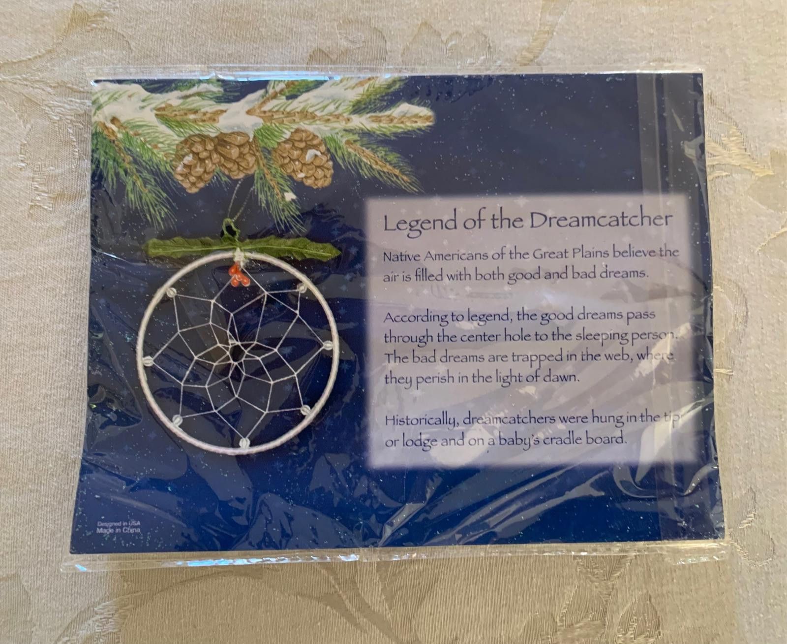 Other Small Winter Themed Dream Catcher Size ONE SIZE - 1 Thumbnail