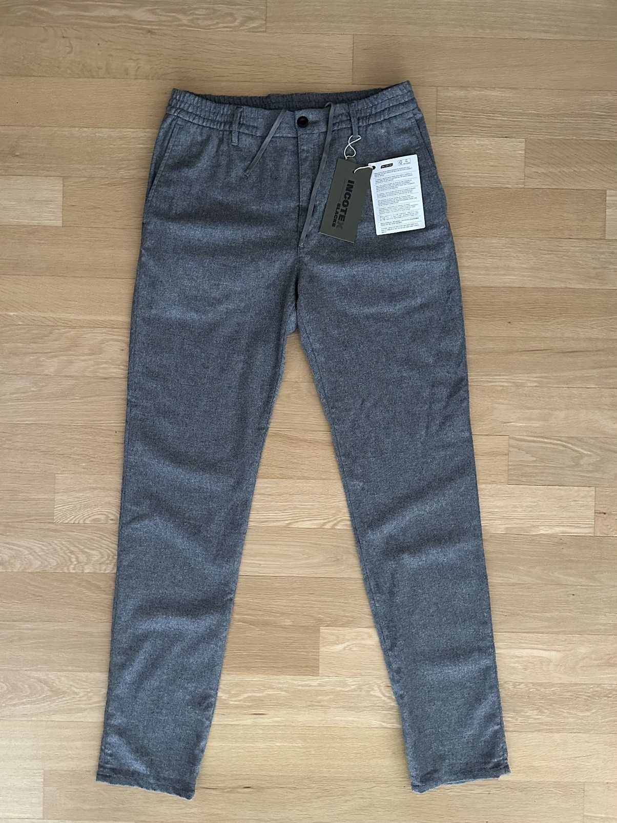 Incotex Incotex Trousers Drawstring Wool Size US 34 / EU 50 - 1 Thumbnail