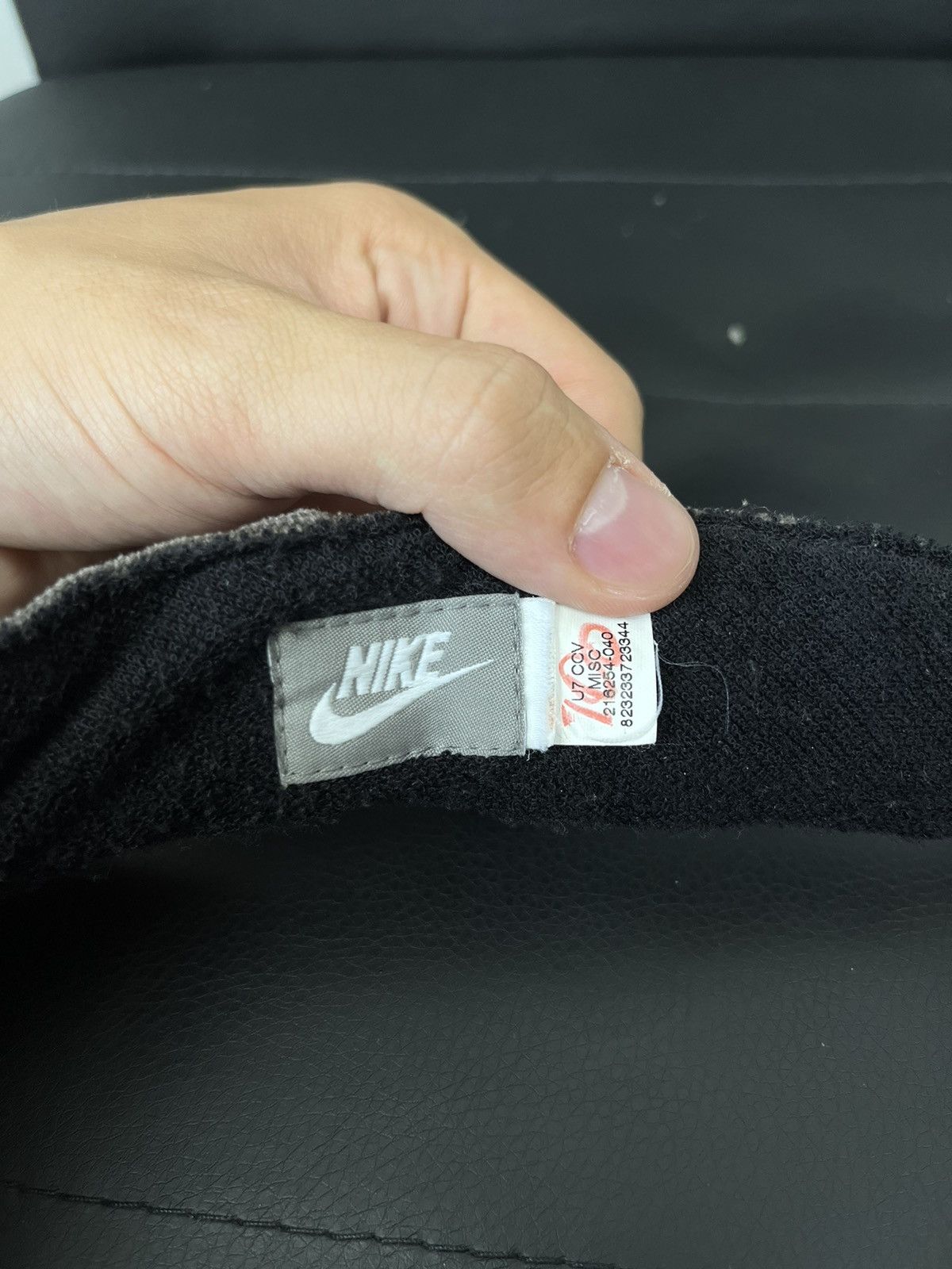 Nike × Vintage Nike Court Tennis Vizor Vintage Retro Y2K Streewear Size ONE SIZE - 5 Thumbnail