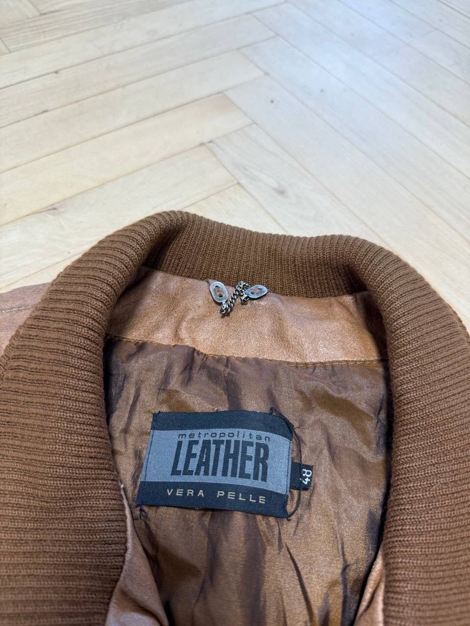 Vera Pelle × Vintage Avant Garde Vintage Cowboy Leather Jacket Vera Pelle Size US M / EU 48-50 / 2 - 5 Thumbnail