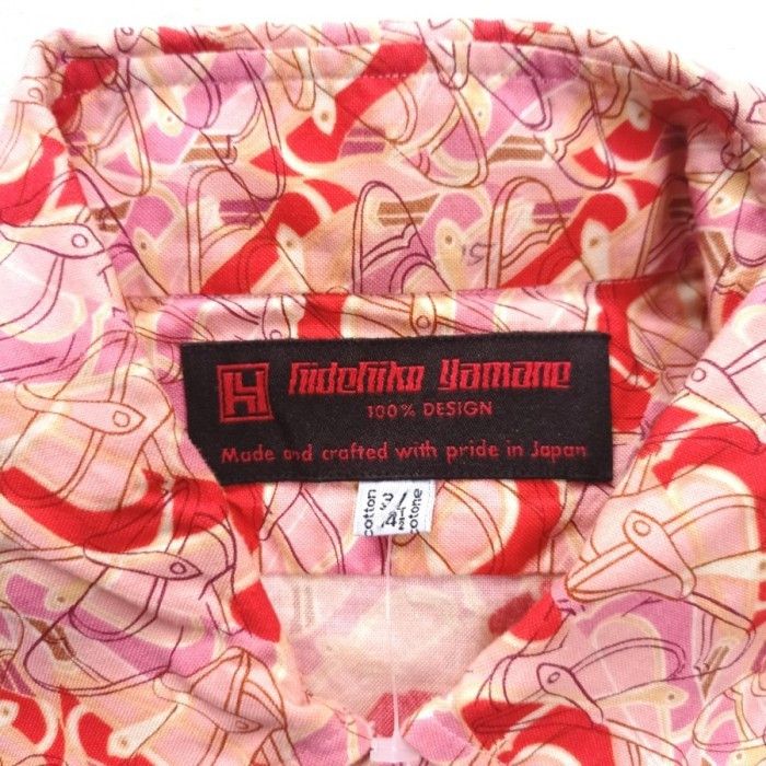 Evisu × Japanese Brand hidehiko yamane evisu japan fullprint button down shirt Size US S / EU 44-46 / 1 - 3 Thumbnail