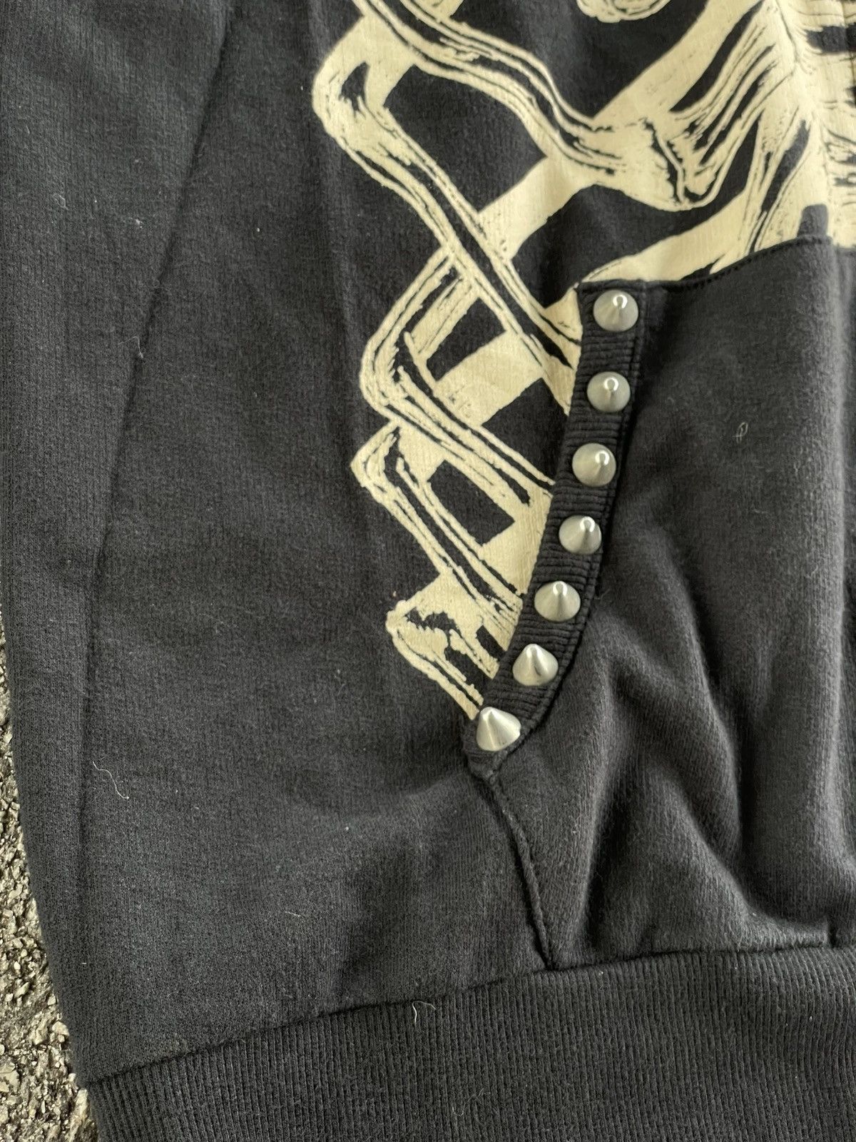 If Six Was Nine Skeleton Full Zipper Hoodies Size M / US 6-8 / IT 42-44 - 3 Thumbnail