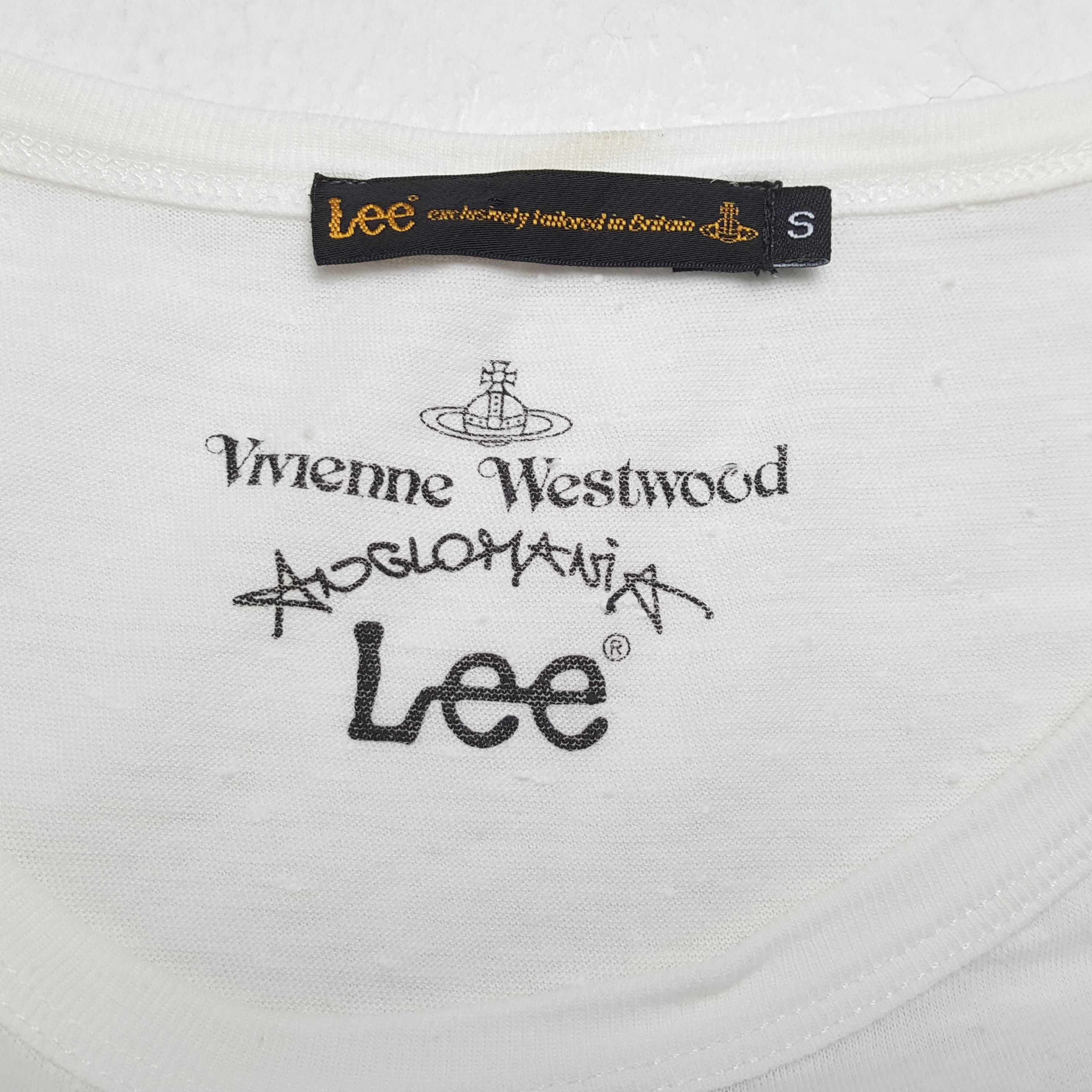 Lee × Vintage × Vivienne Westwood VIVIENNE WESTWOOD x LEE Fashion Designer Brand Tshirt Punk Size US S / EU 44-46 / 1 - 10 Thumbnail