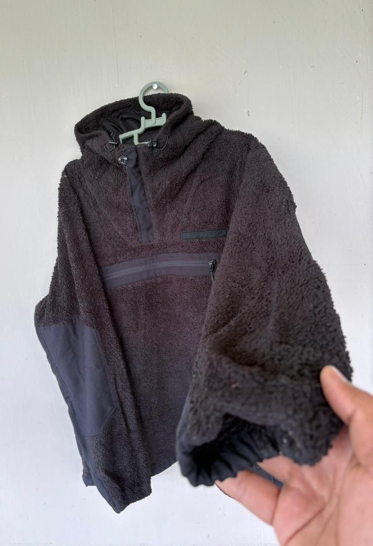 Avirex Vtg Avirex Anorak Sherpa Jacket With Hoodies Design Size US XL / EU 56 / 4 - 3 Thumbnail