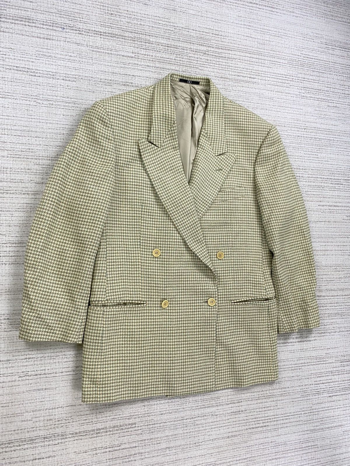 Designer × Valentino × Vintage Vintage Valentino Garavani Double Breasted Blazer Jacket Size US M / EU 48-50 / 2 - 3 Thumbnail