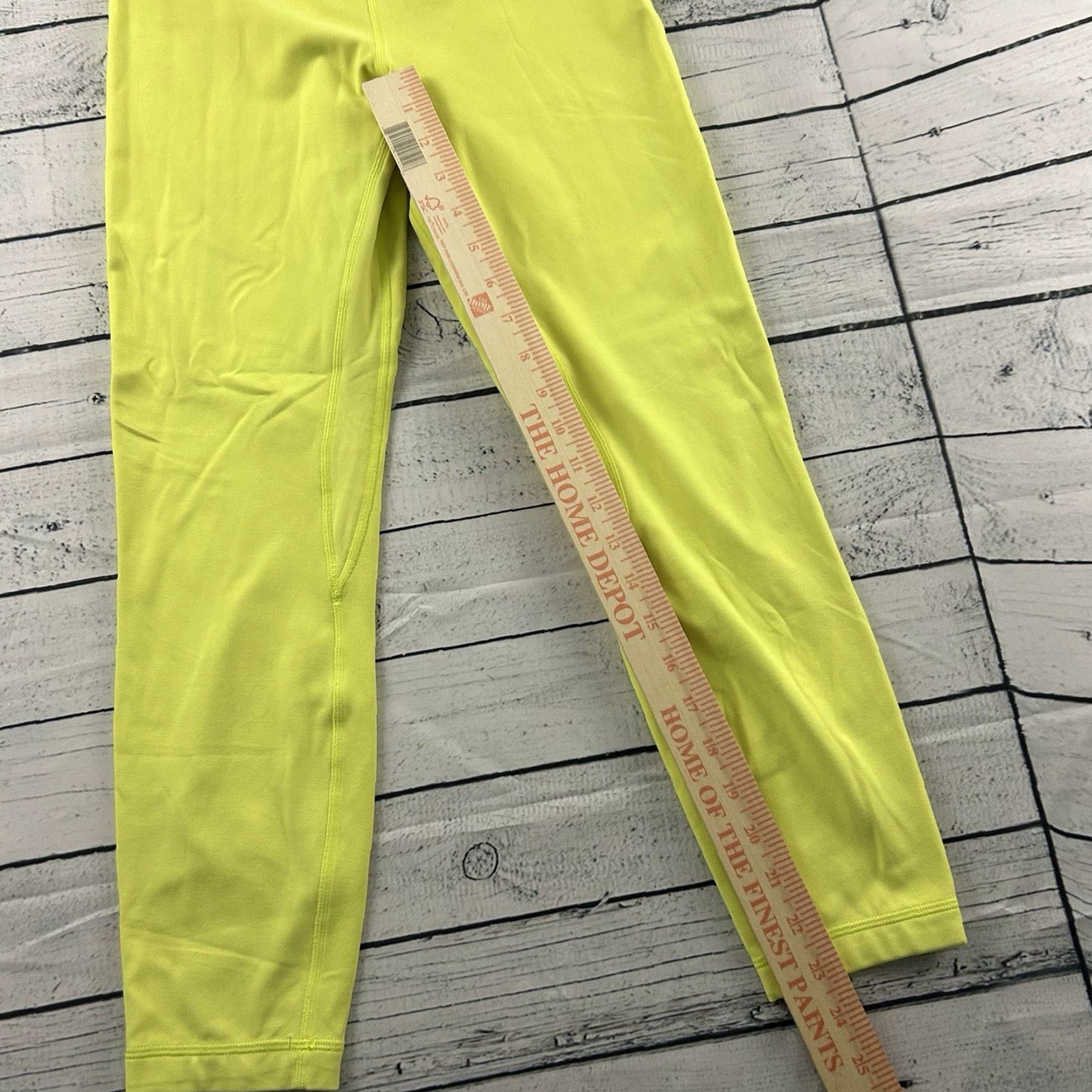 Lululemon Lululemon Align Pant High Rise 25" Athletic Yoga Leggings Womens 8 Bright Yellow leggings, Yellow, Lululemon Align, Activewear, Women's, 8, Yoga Size 30" / US 8 / IT 44 - 2 Thumbnail