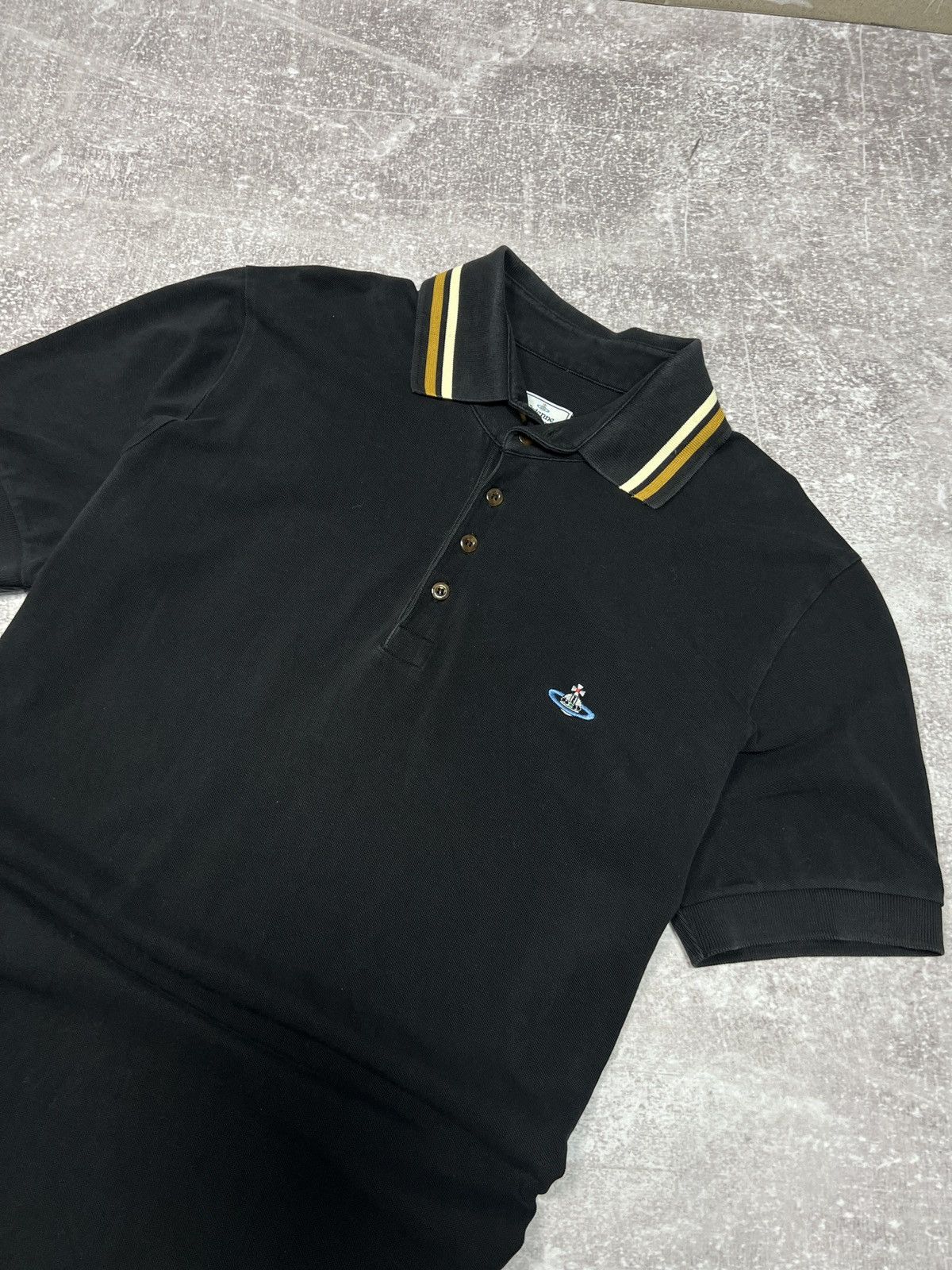 Vivienne Westwood Vivienne Westwood T-Shirt Polo Mini Logo Size US XL / EU 56 / 4 - 3 Thumbnail