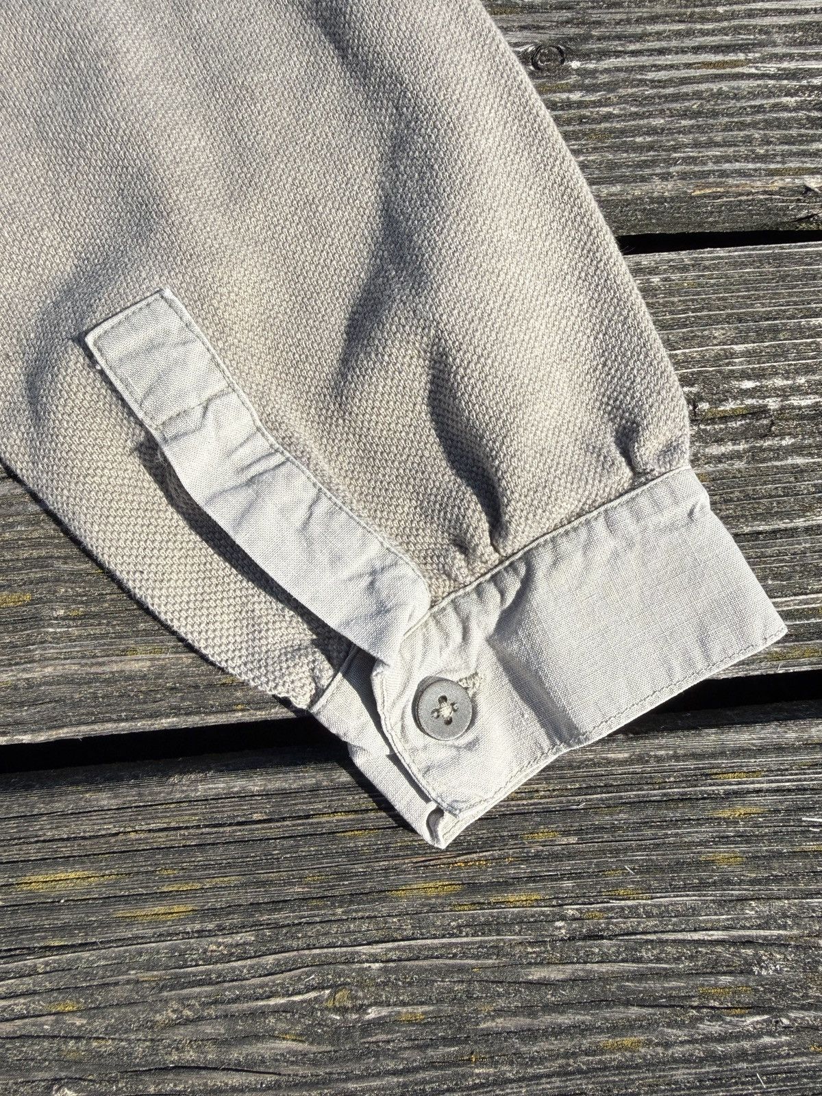 Vintage 1990s Military Henley Beige Size US M / EU 48-50 / 2 - 5 Thumbnail