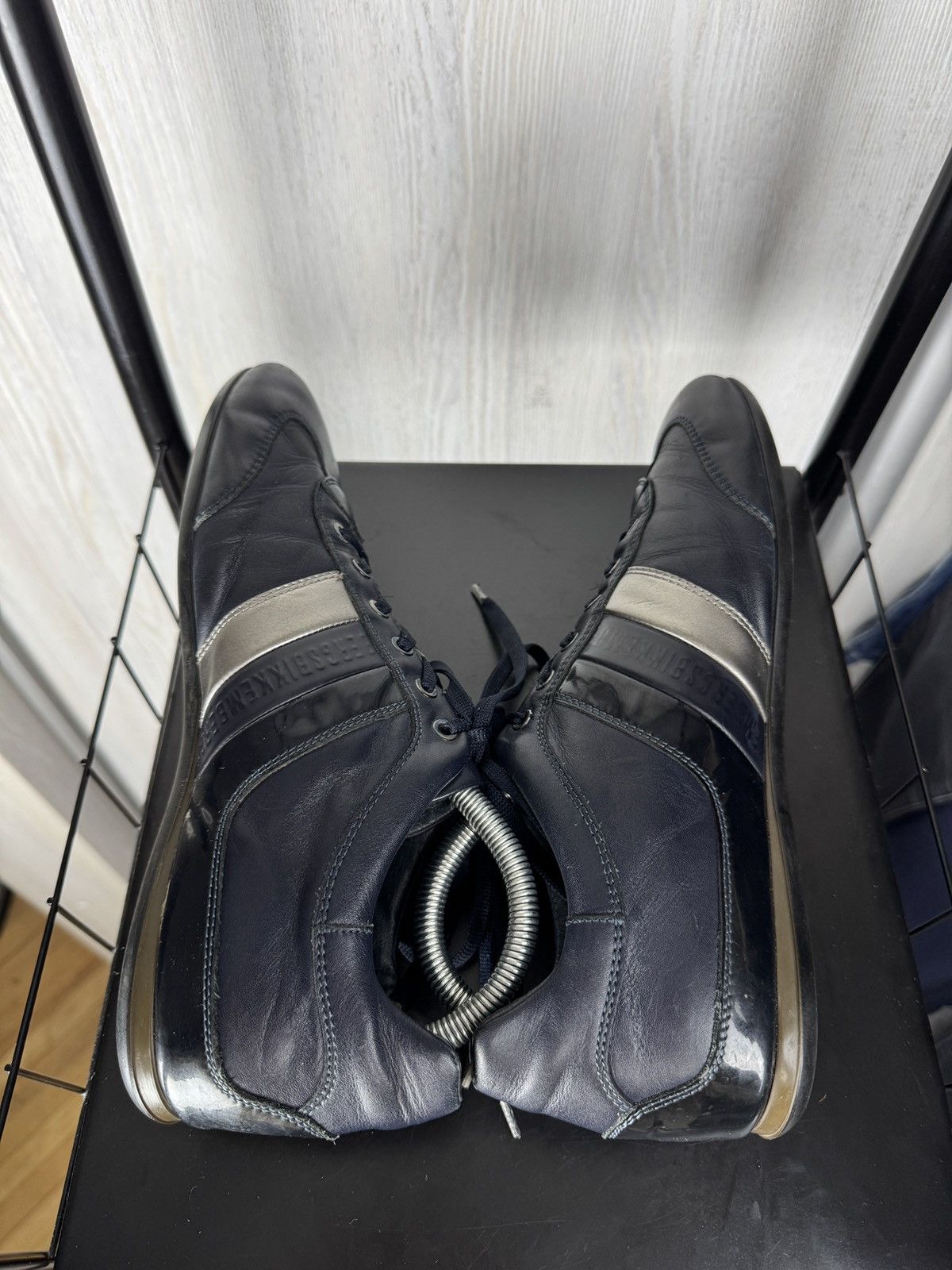 Dirk Bikkembergs Dirk Bikkembergs vintage y2k springer navy blue Italy shoes Size US 8 / EU 41 - 9 Thumbnail