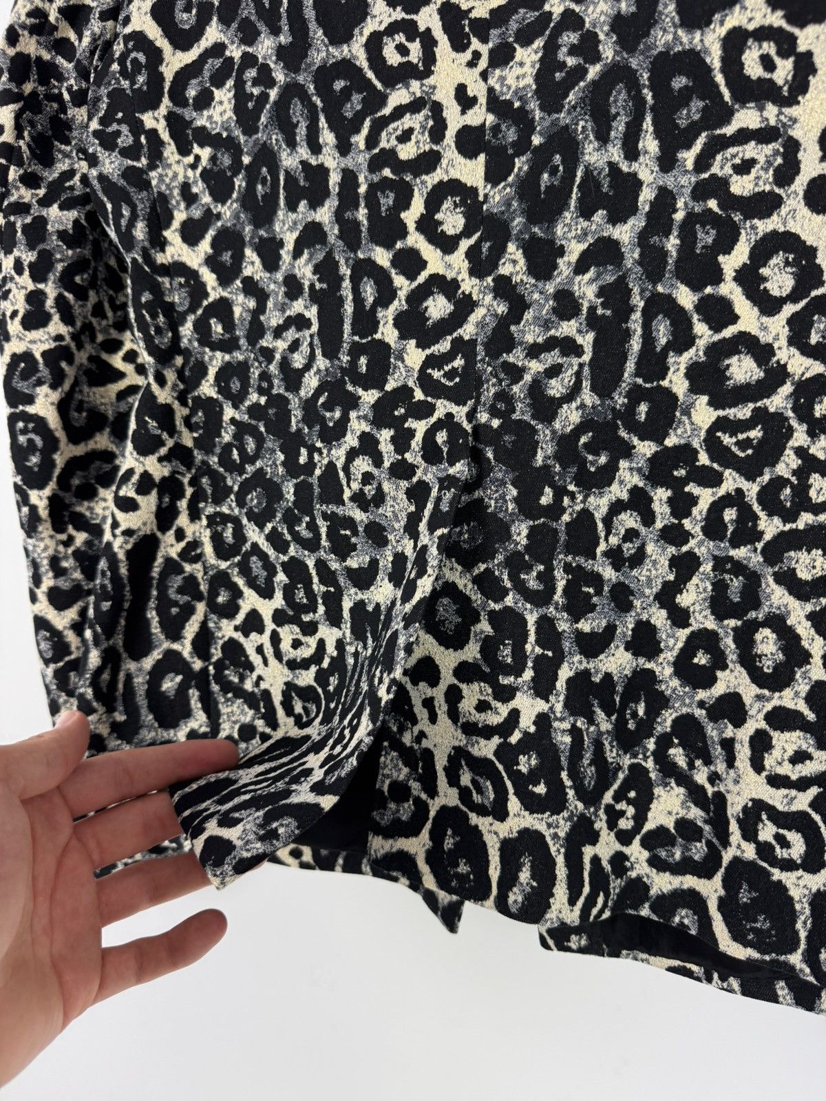 Tagliatore Tagliatore Leopard Double Breasted Women’s Blazer Size M / US 6-8 / IT 42-44 - 12 Thumbnail