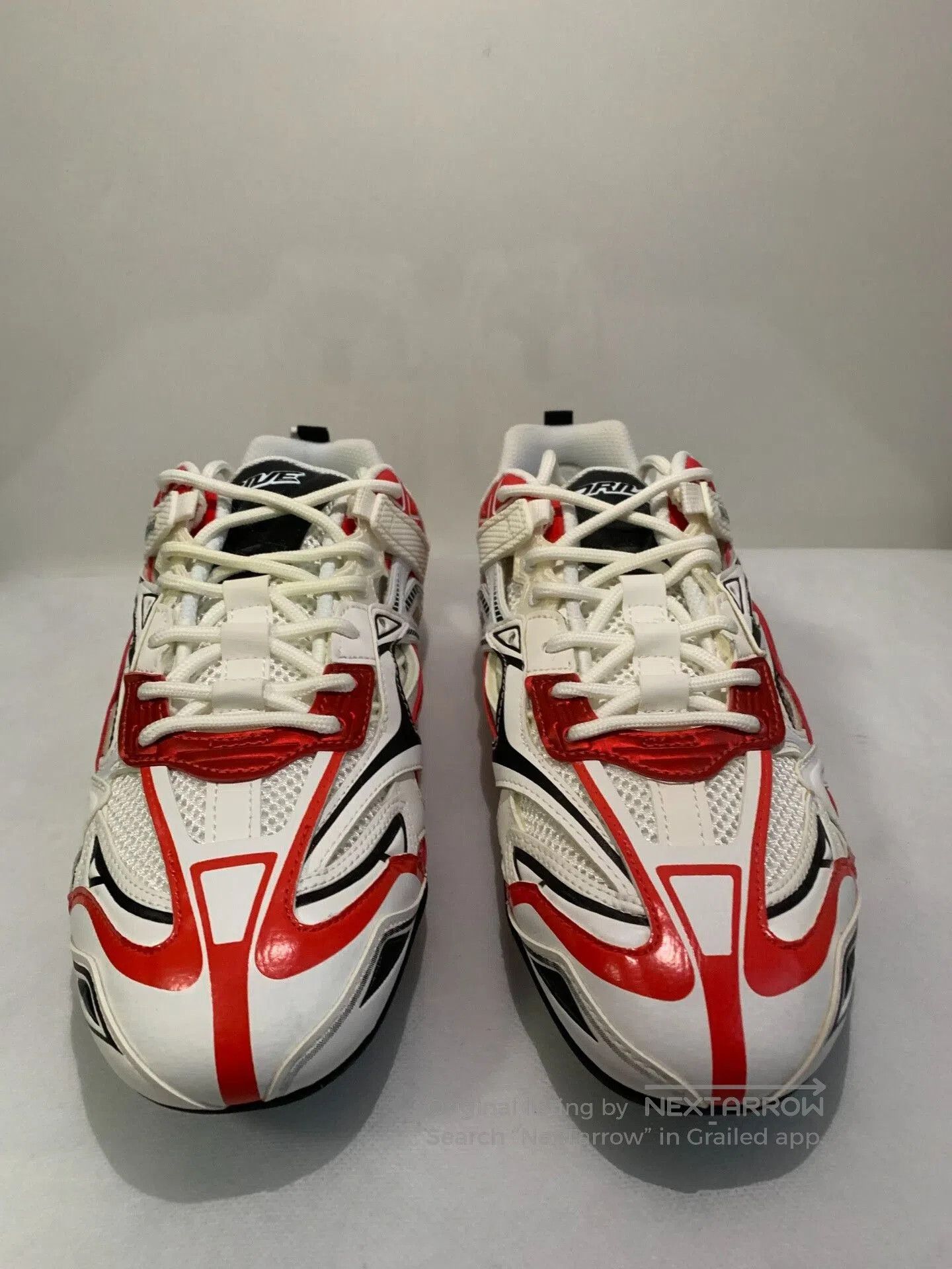 Balenciaga Balenciaga Drive Red White Racing Shoes. Size US 7 / EU 40 - 2 Thumbnail