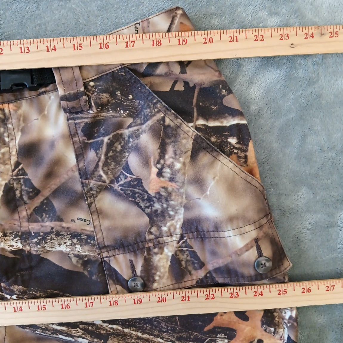 Vintage VINTAGE Gamehide Cargo Pants Mens XL Brown Camouflage Belted 38x30 Size US 36 / EU 52 - 2 Thumbnail