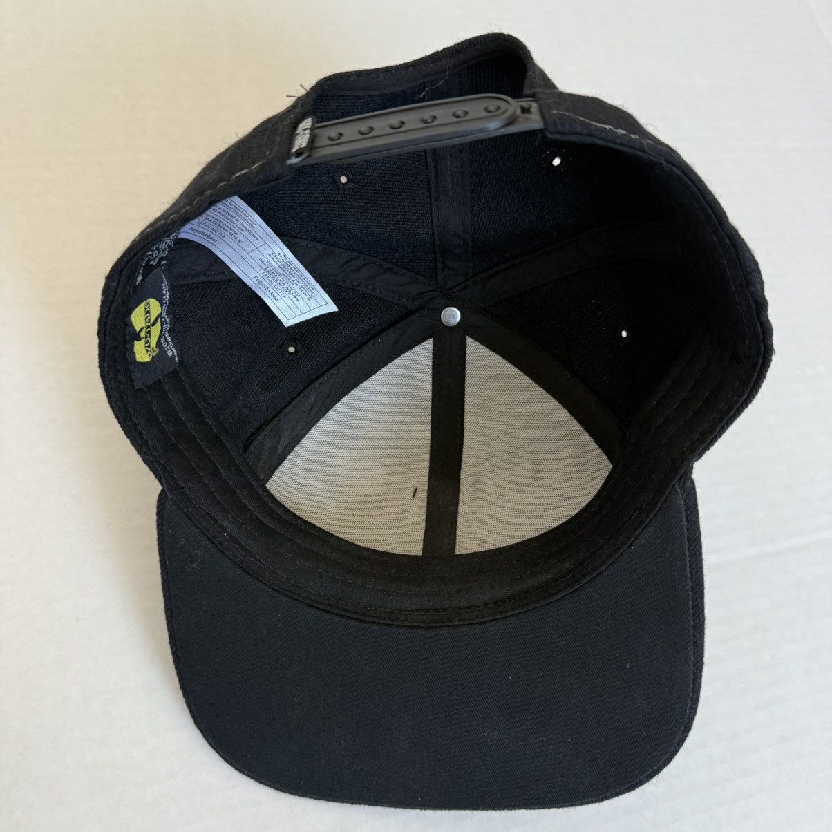 Wu-Tang Clan 🔴Wu-Tang Hat Snapback 36 Big Logo Rza Gza Size ONE SIZE - 9 Thumbnail