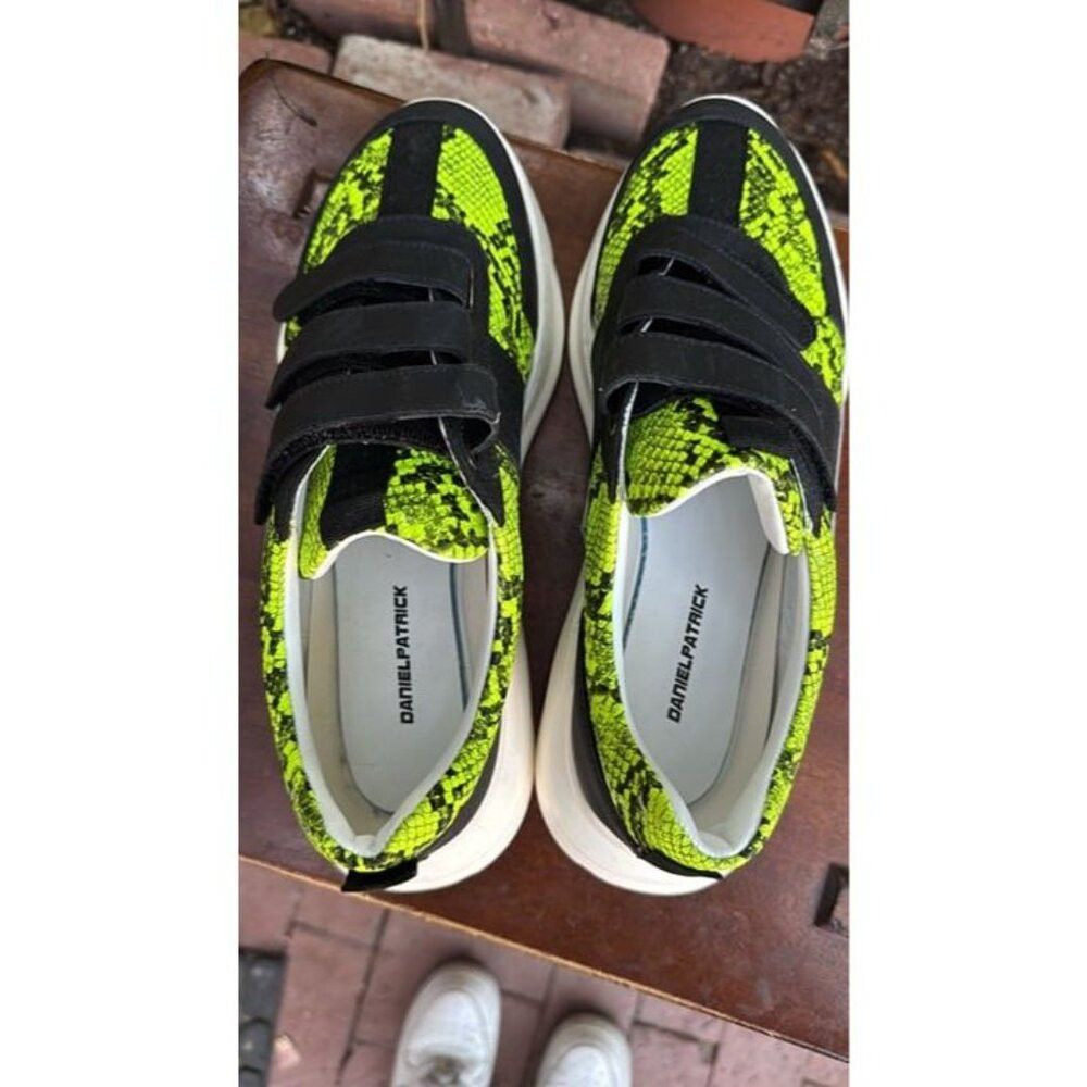 Daniel Patrick DANIEL PATRICK Men's Shoes Size 42 (9) velcro snake skin De Size US 9 / EU 42 - 3 Thumbnail