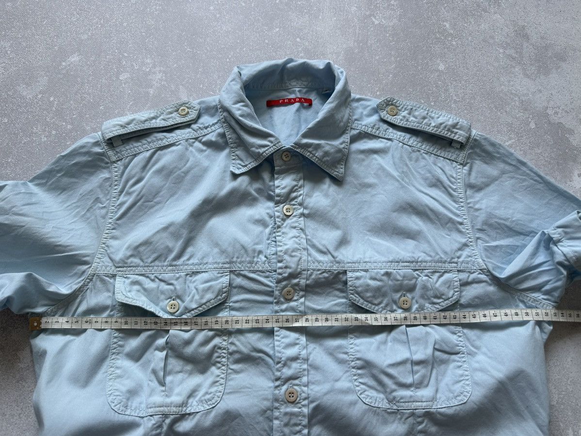 Prada short sleeve shirts for women Prada Blue size 39 Size M / US 6-8 / IT 42-44 - 7 Thumbnail