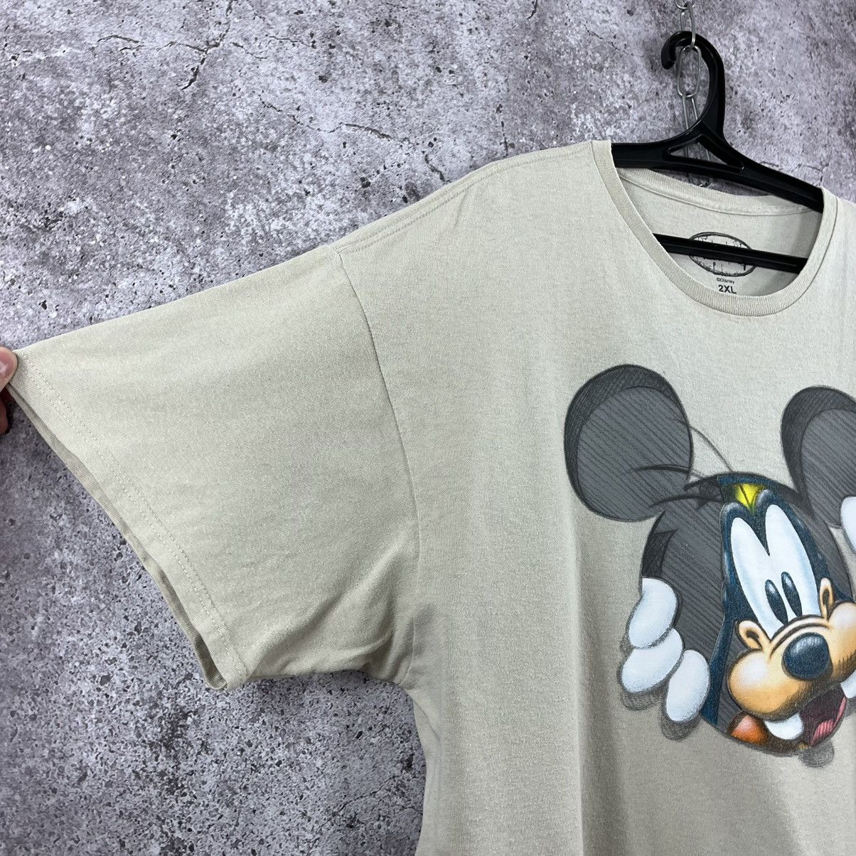 Disney × Mickey Mouse × Vintage Disney Micky Mouse Vintage T-Shirt Double Big Logo Size 2XL Size US XXL / EU 58 / 5 - 4 Thumbnail