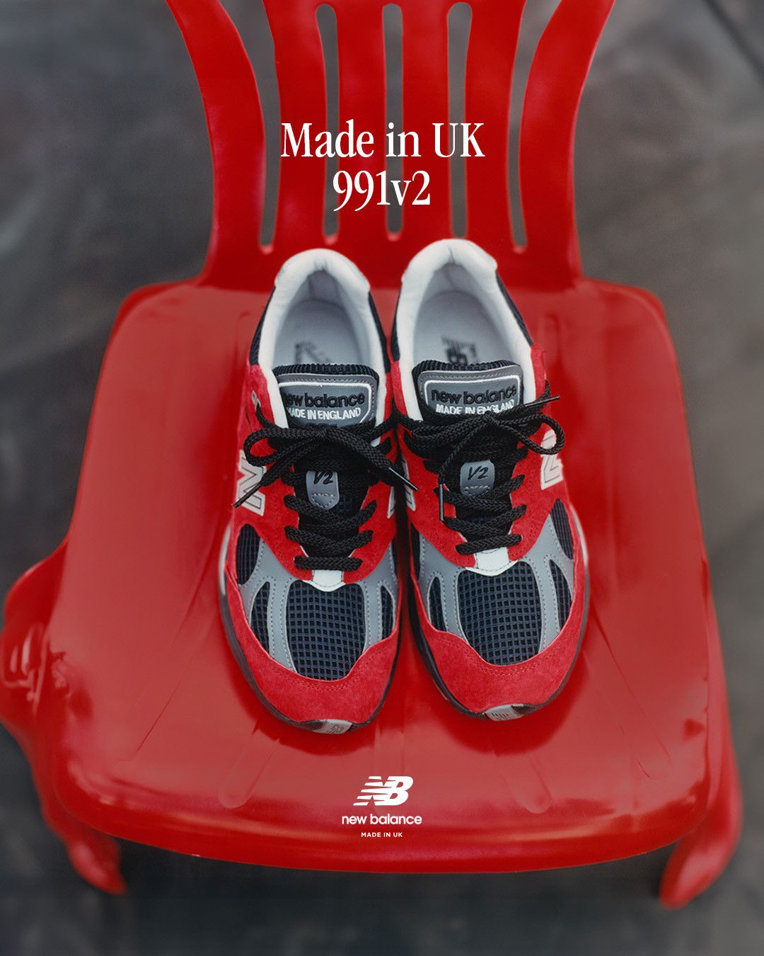New Balance 991v2 City Pack Shanghai Red U991KR2 Trainers Size US 10 / EU 43 - 3 Thumbnail